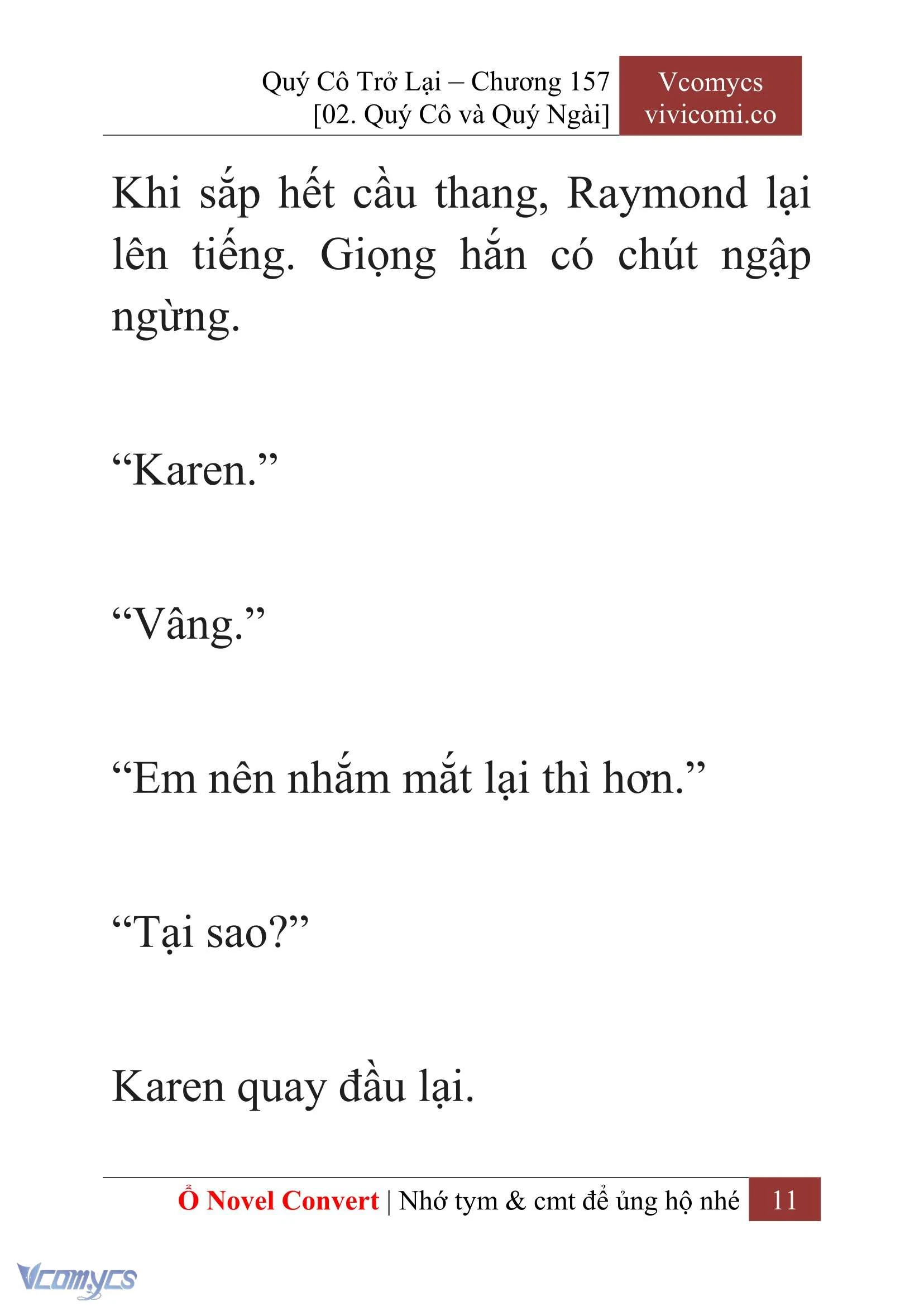 [Novel] Quý Cô Trở Lại Chapter  157 - 13