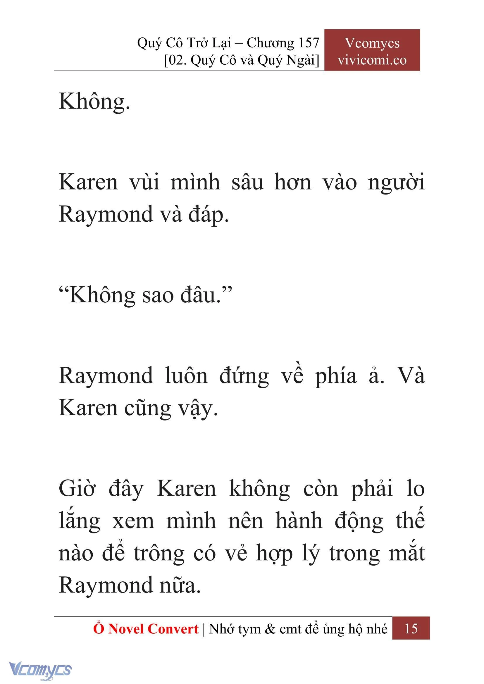 [Novel] Quý Cô Trở Lại Chapter  157 - 17