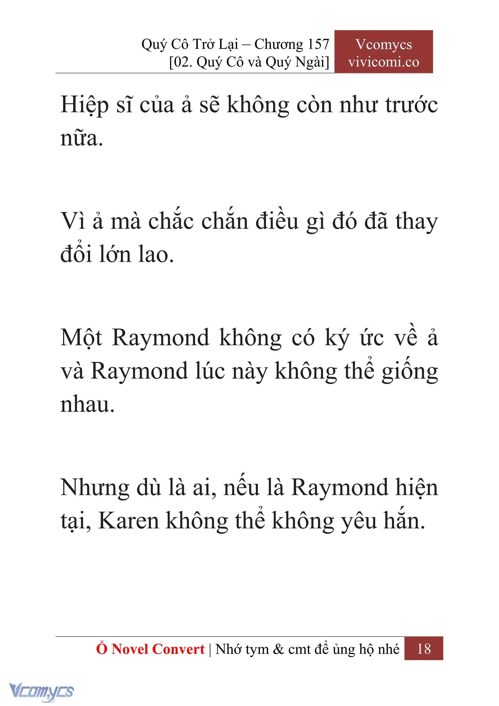 [Novel] Quý Cô Trở Lại Chapter  157 - 20