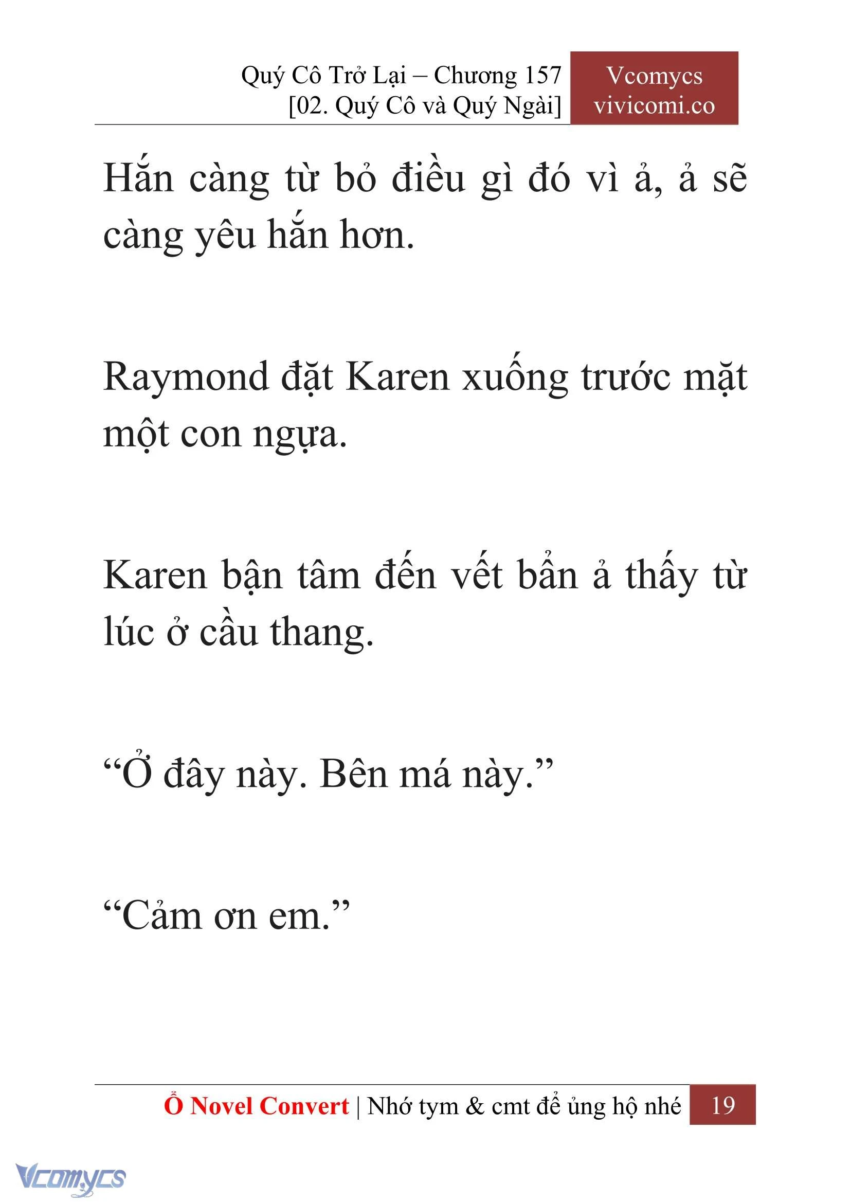 [Novel] Quý Cô Trở Lại Chapter  157 - 21