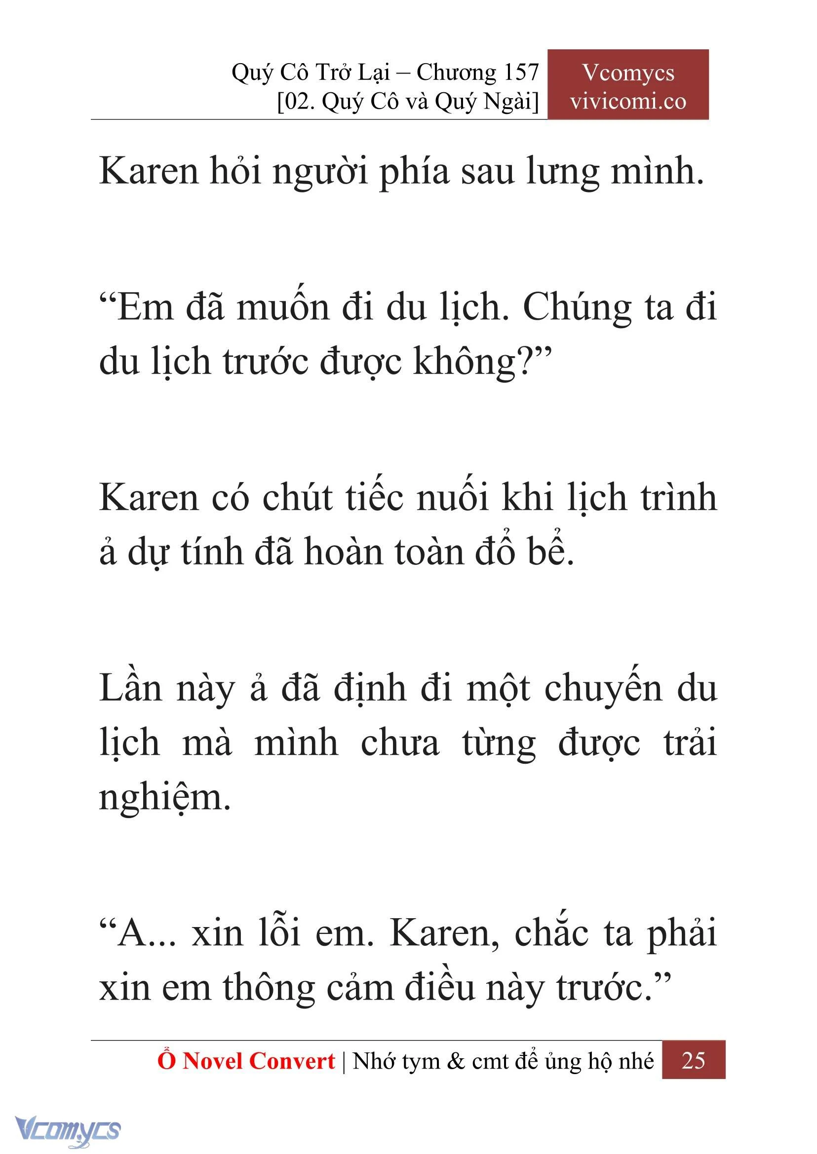 [Novel] Quý Cô Trở Lại Chapter  157 - 27