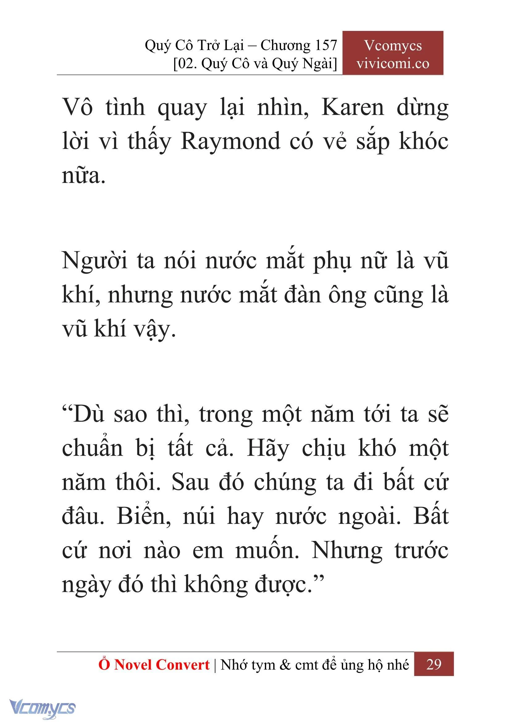 [Novel] Quý Cô Trở Lại Chapter  157 - 31