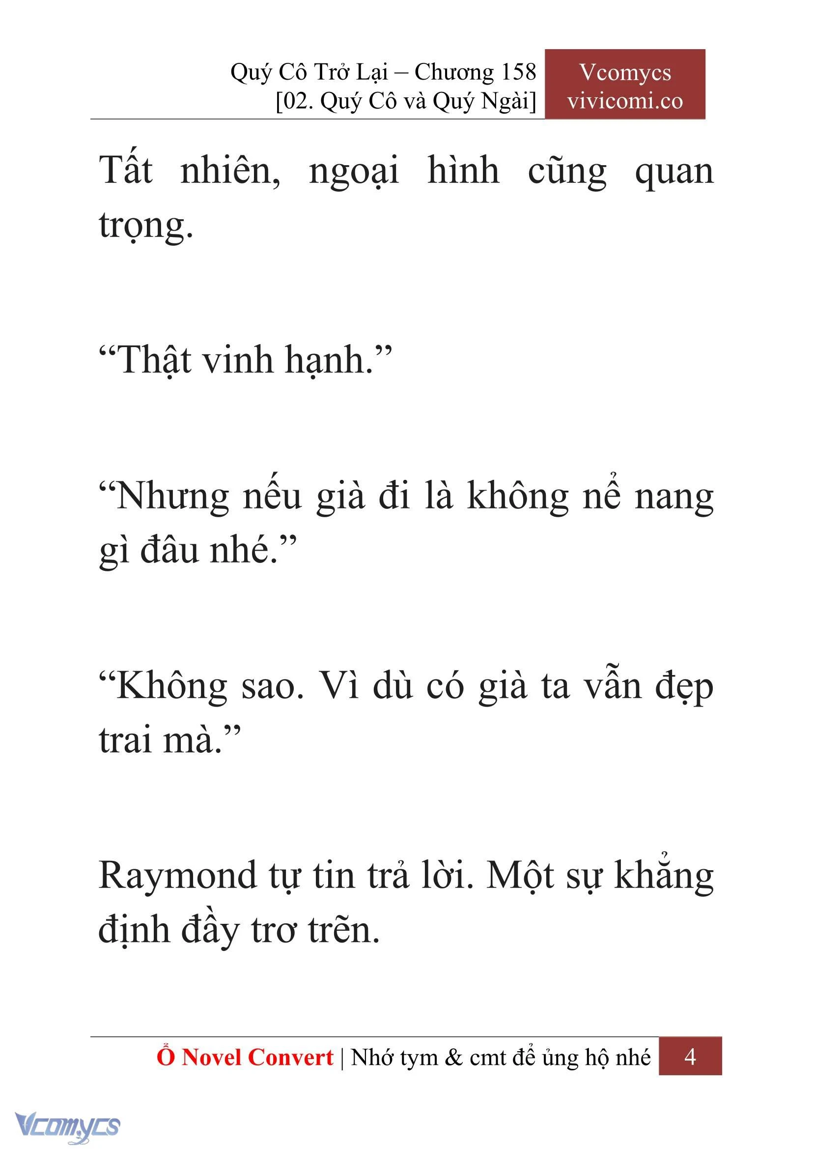 [Novel] Quý Cô Trở Lại Chapter  158 - 6
