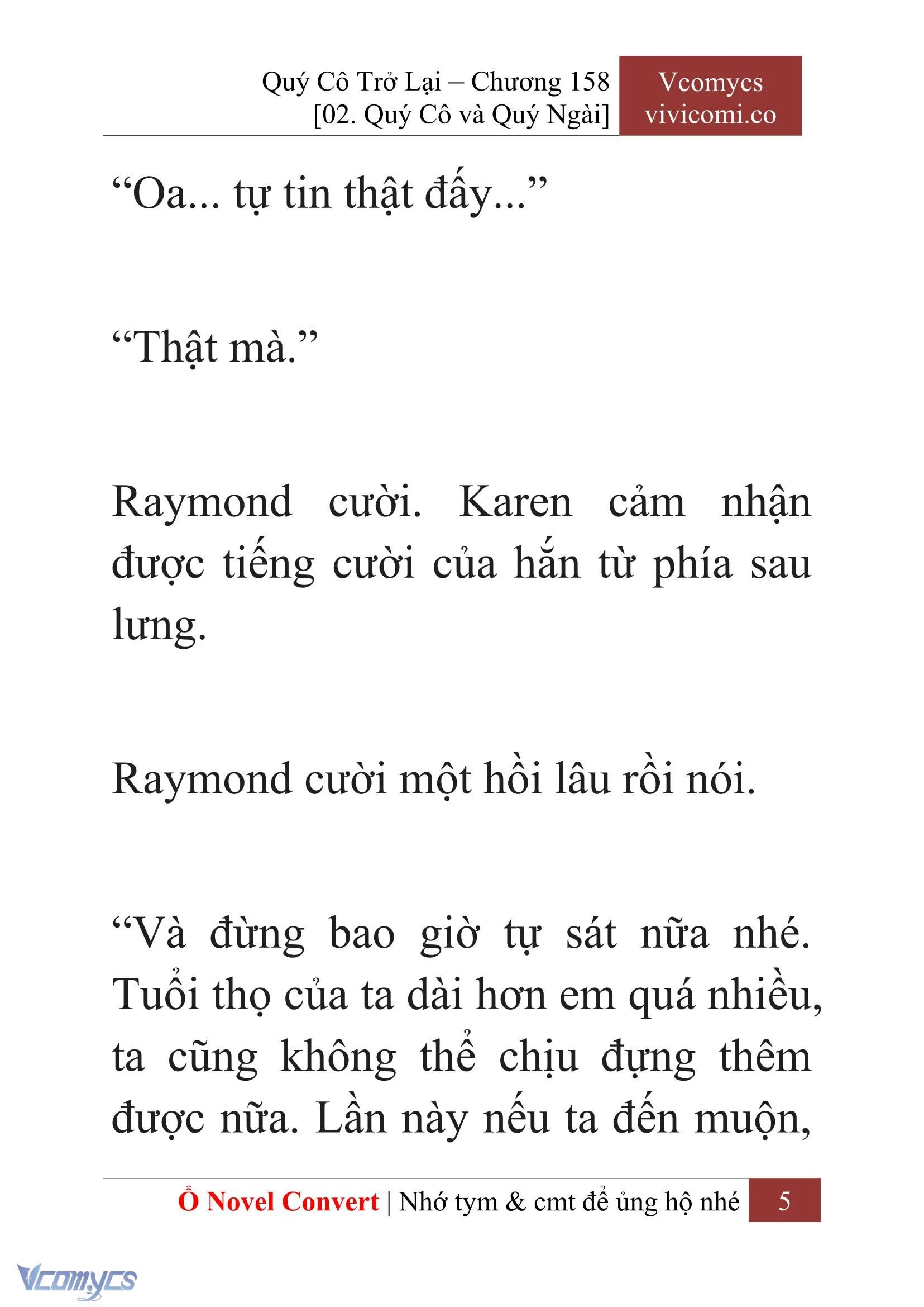 [Novel] Quý Cô Trở Lại Chapter  158 - 7
