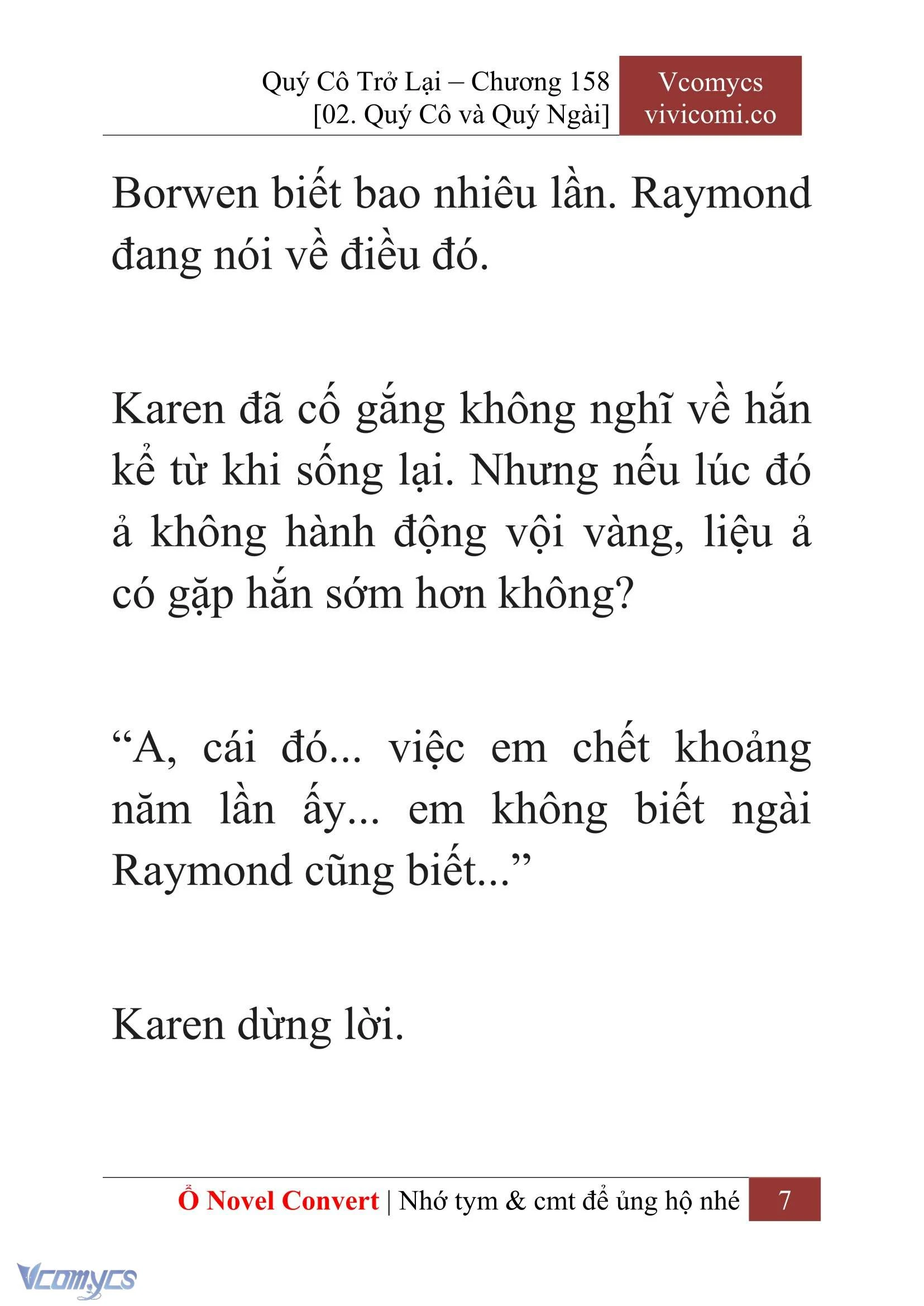 [Novel] Quý Cô Trở Lại Chapter  158 - 9