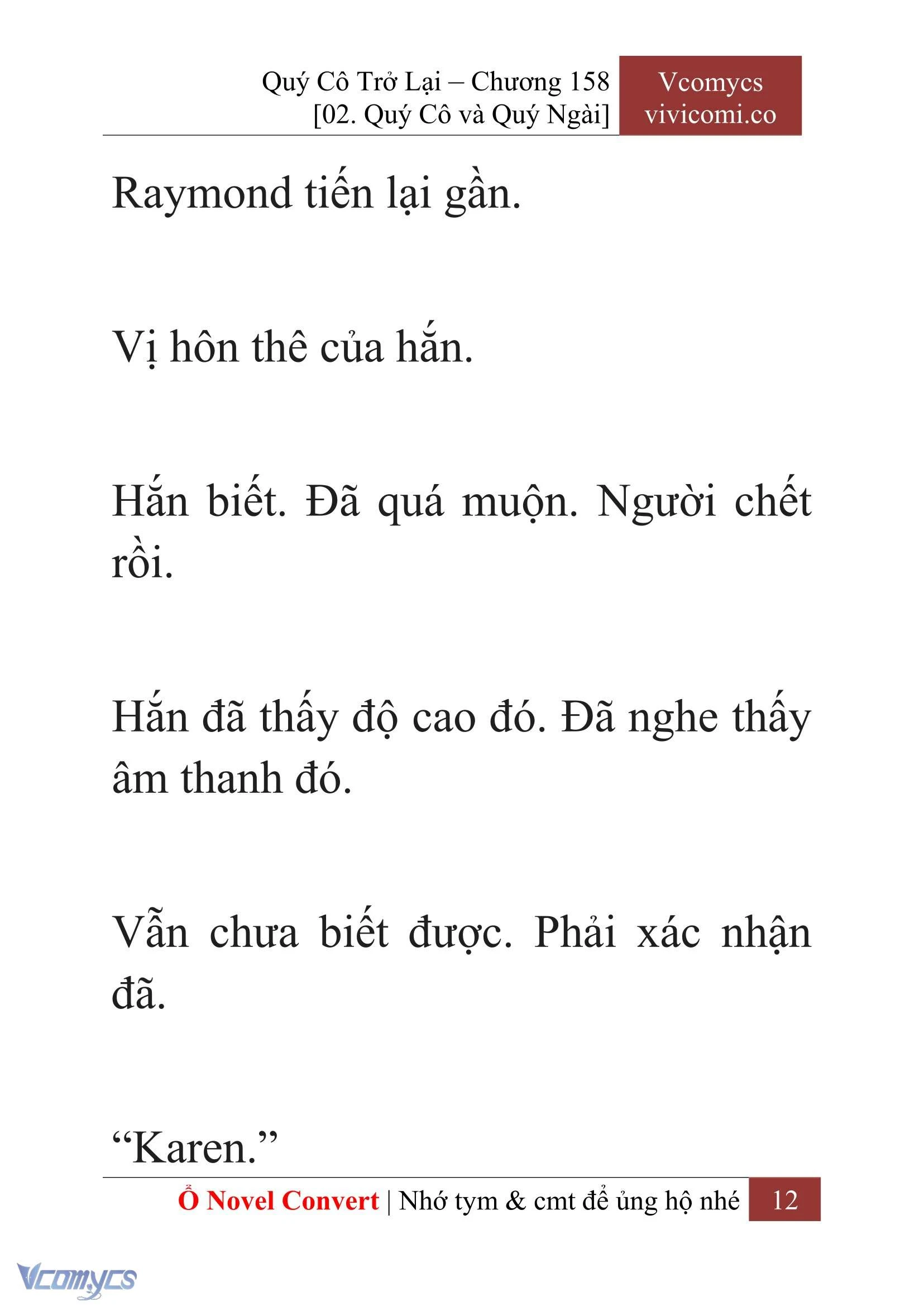 [Novel] Quý Cô Trở Lại Chapter  158 - 14
