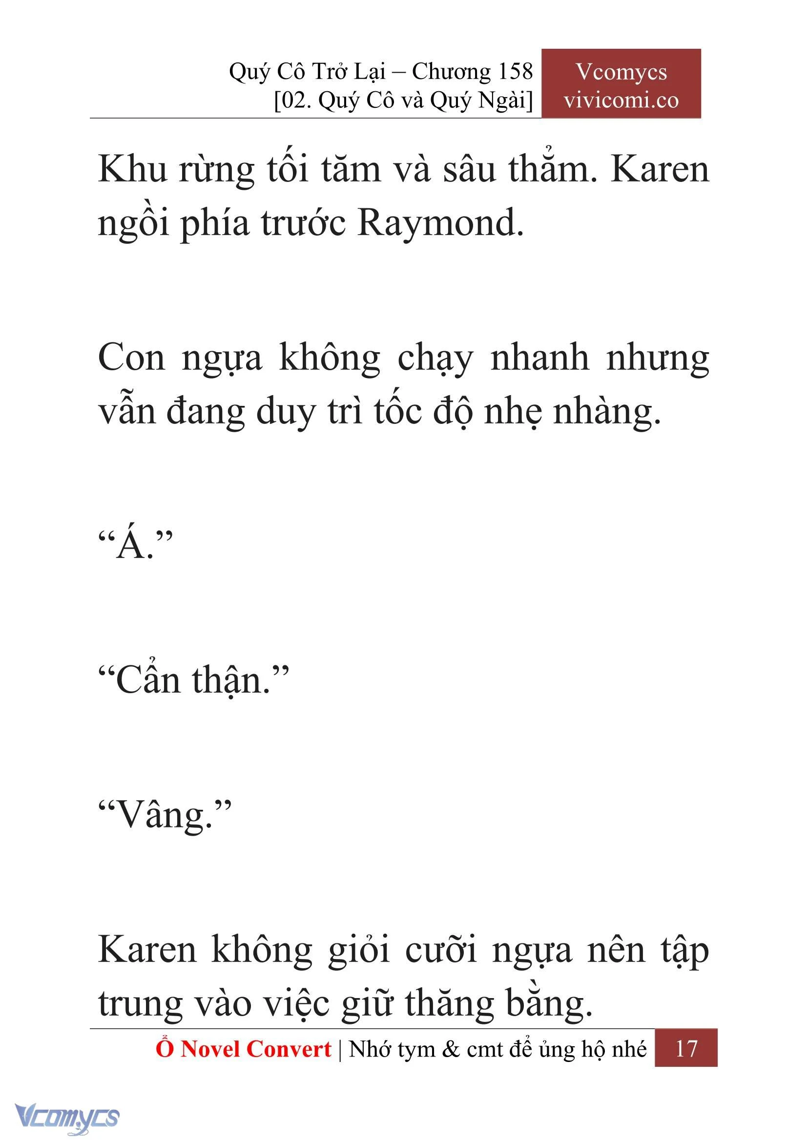 [Novel] Quý Cô Trở Lại Chapter  158 - 19