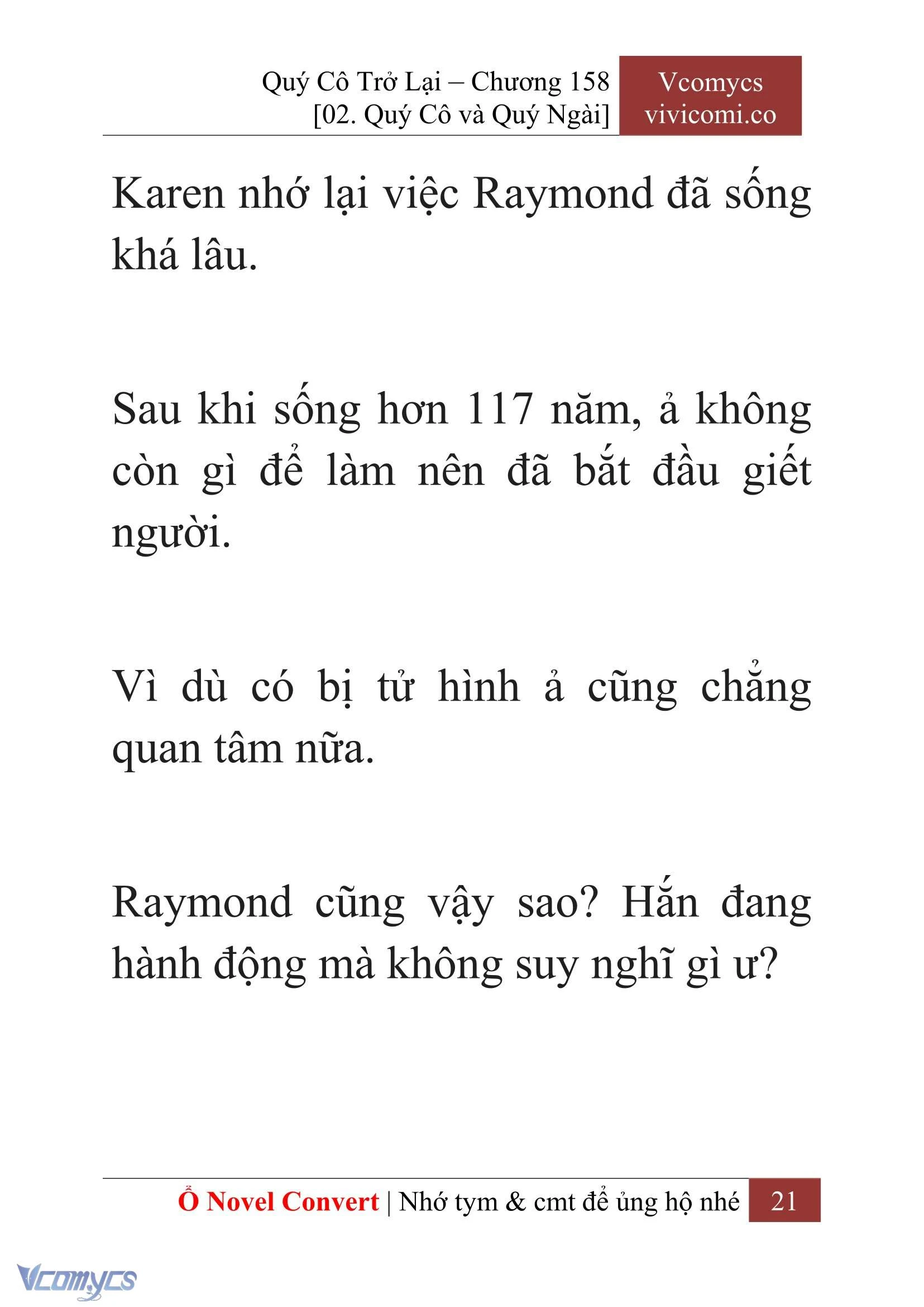 [Novel] Quý Cô Trở Lại Chapter  158 - 23