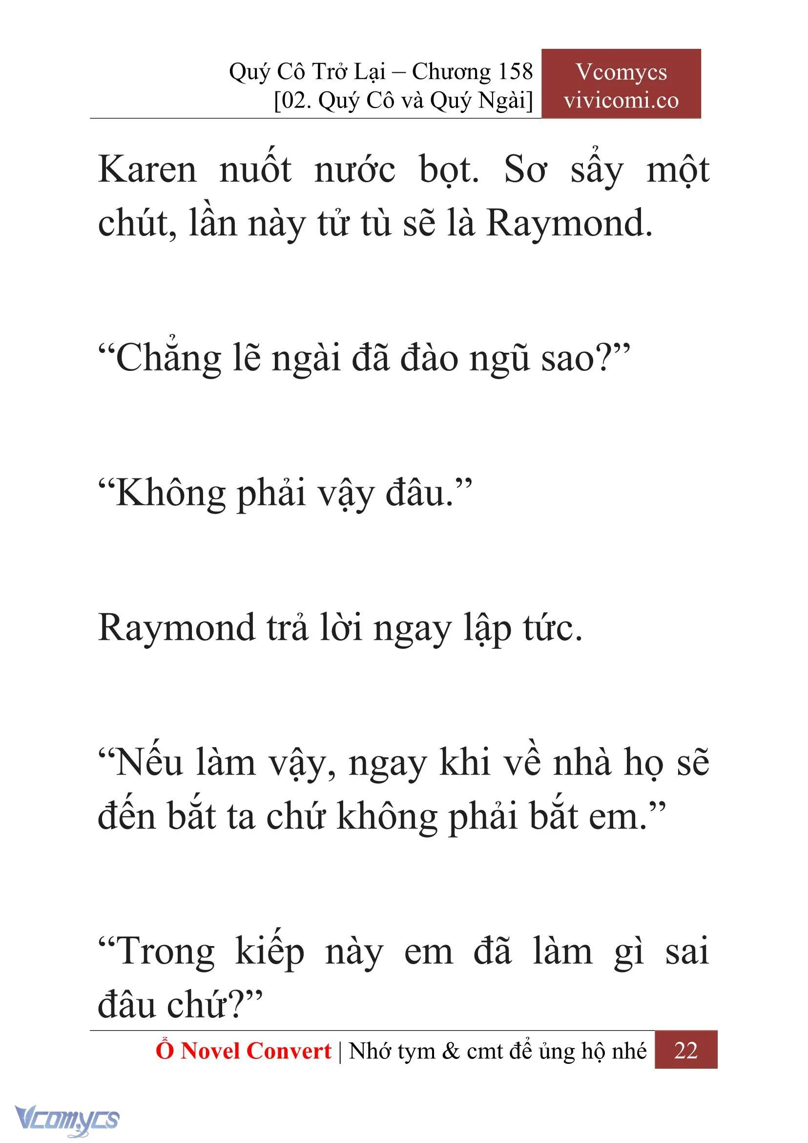 [Novel] Quý Cô Trở Lại Chapter  158 - 24