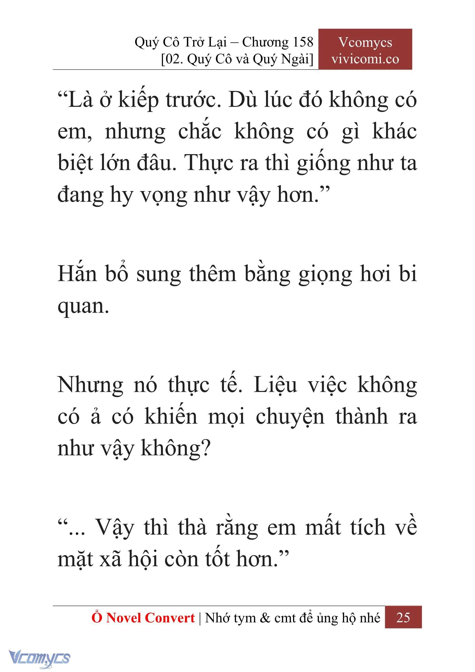 [Novel] Quý Cô Trở Lại Chapter  158 - 27