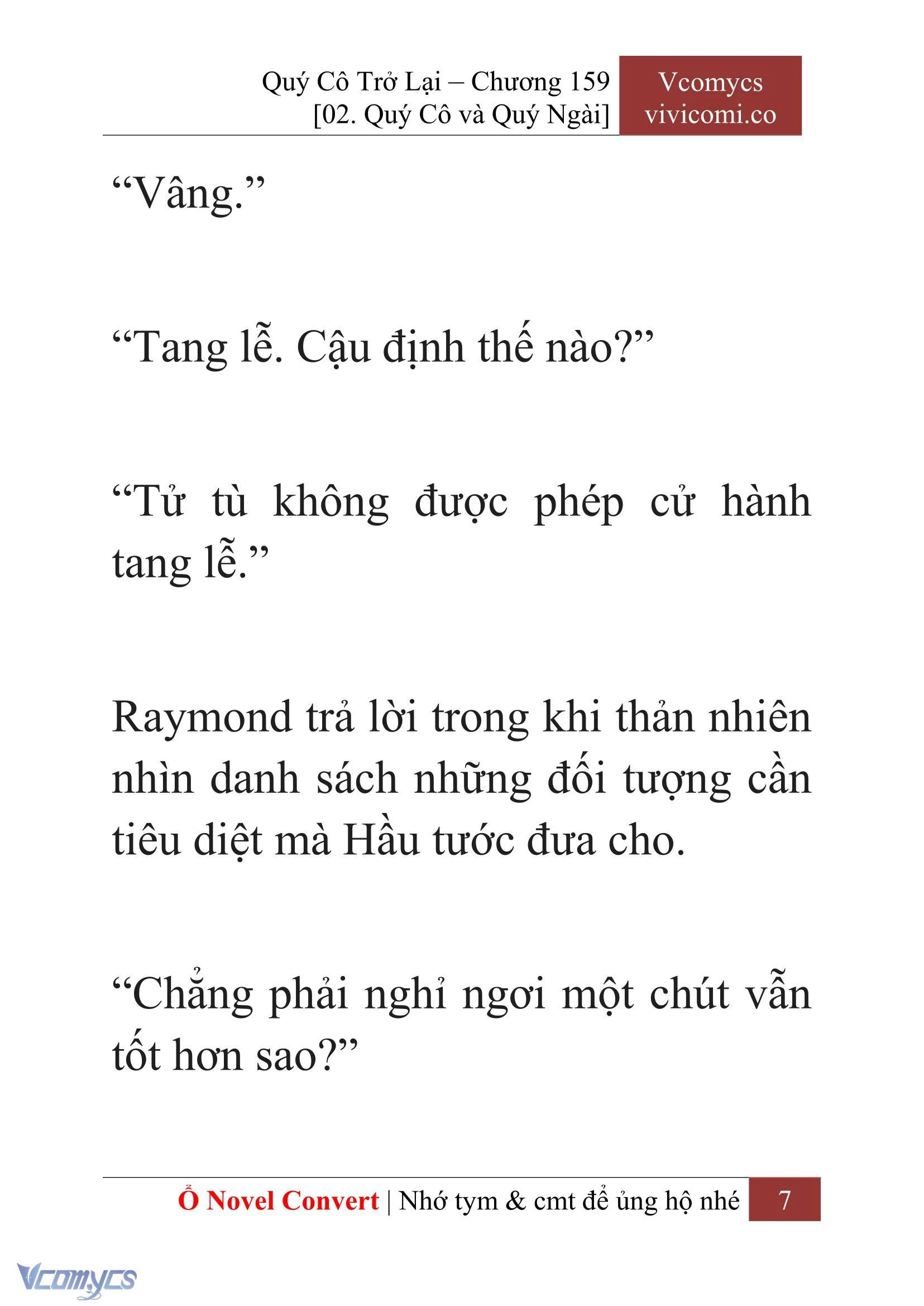 [Novel] Quý Cô Trở Lại Chapter  159 - 9
