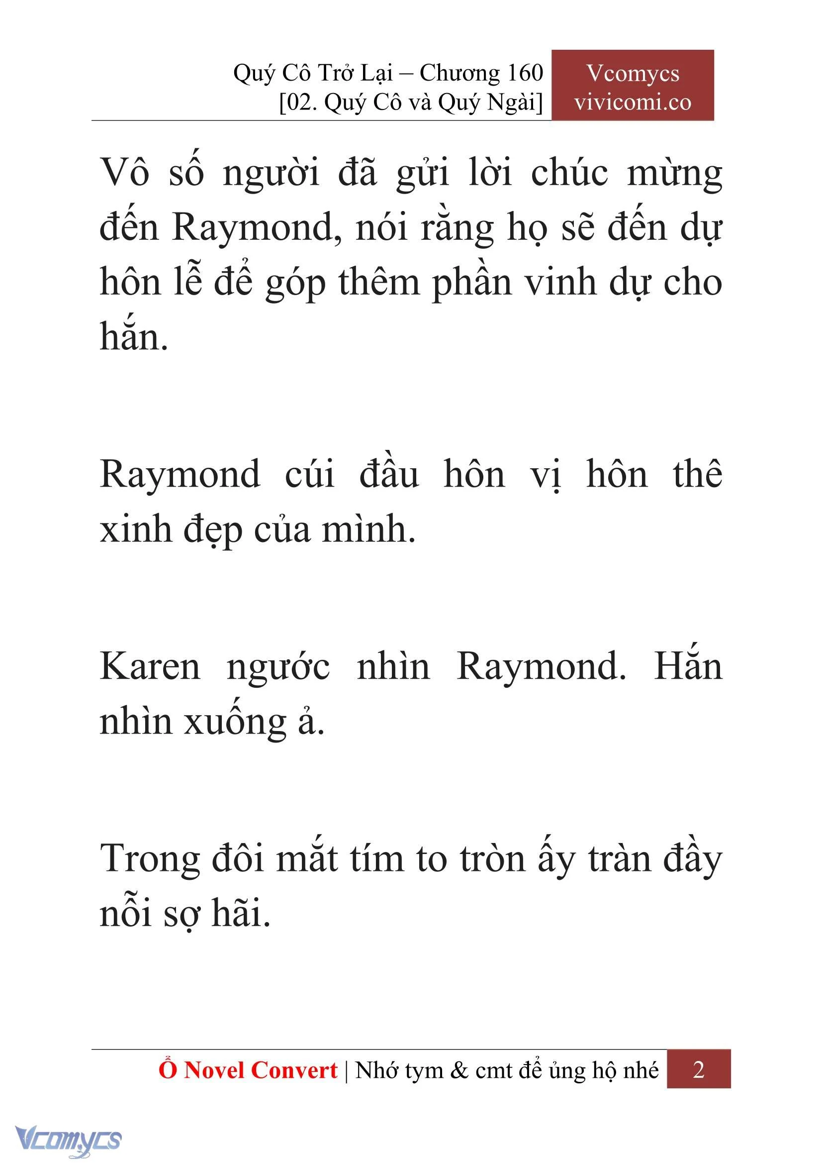 [Novel] Quý Cô Trở Lại Chapter  160 - 4