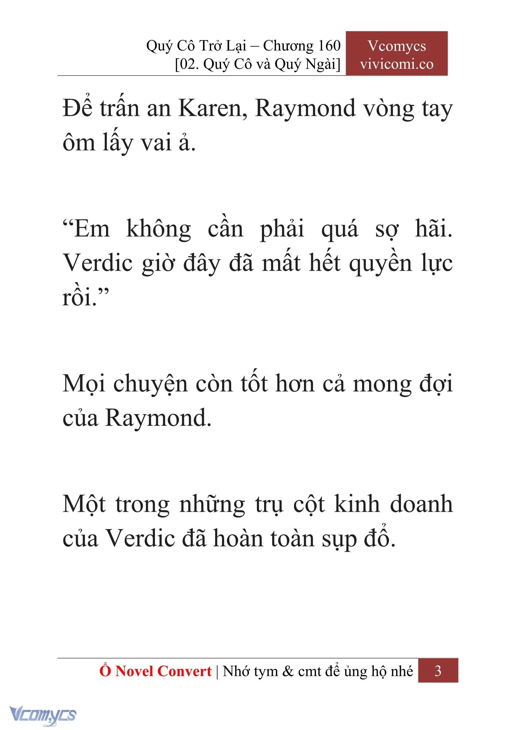 [Novel] Quý Cô Trở Lại Chapter  160 - 5