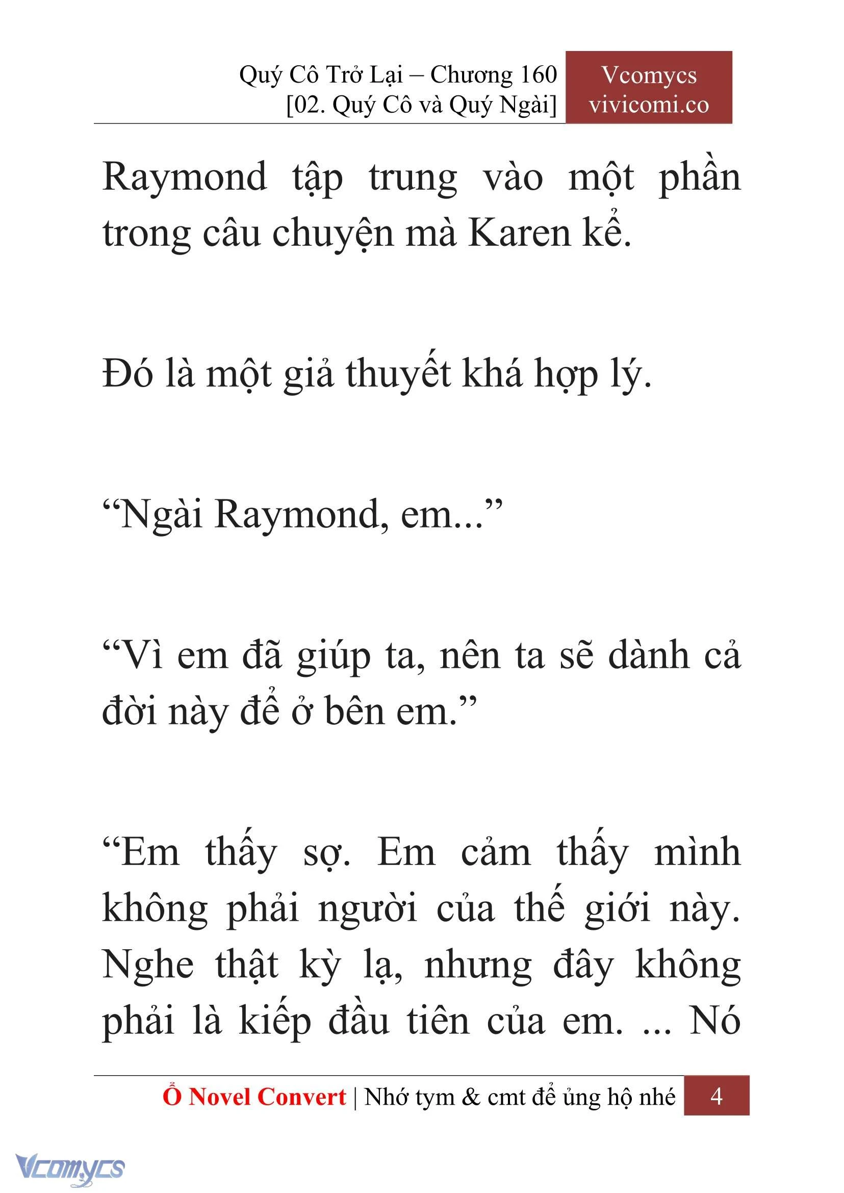 [Novel] Quý Cô Trở Lại Chapter  160 - 6