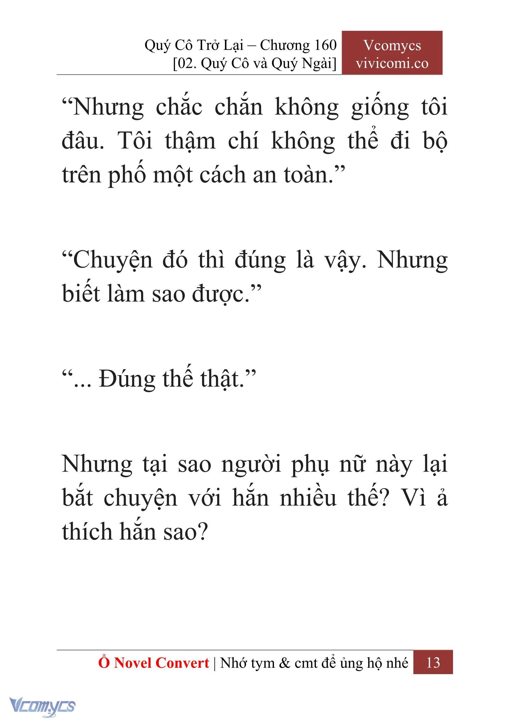 [Novel] Quý Cô Trở Lại Chapter  160 - 15