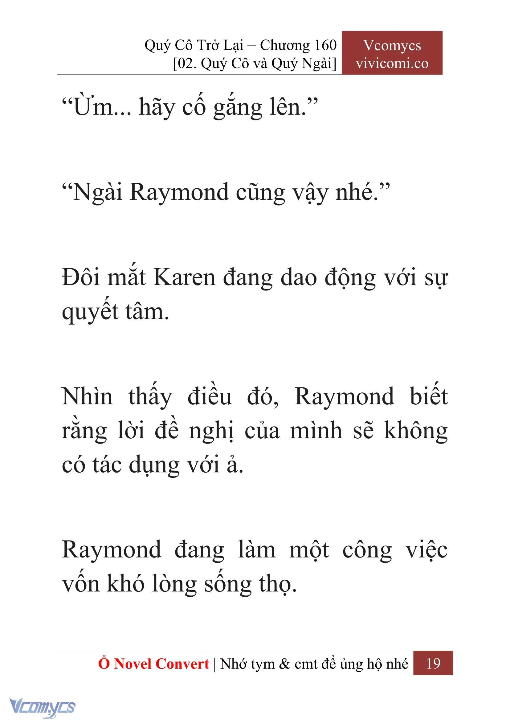 [Novel] Quý Cô Trở Lại Chapter  160 - 21