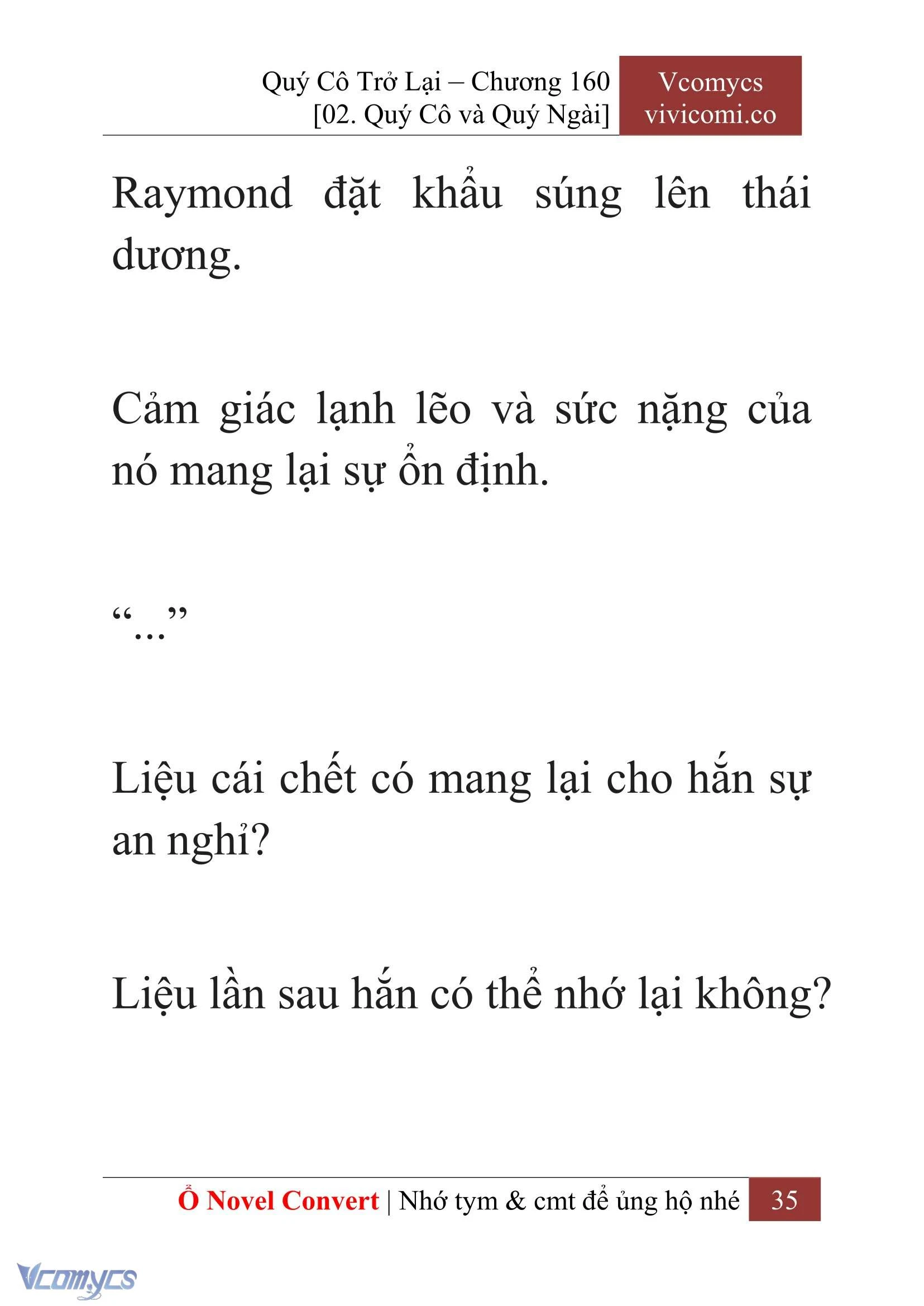 [Novel] Quý Cô Trở Lại Chapter  160 - 37
