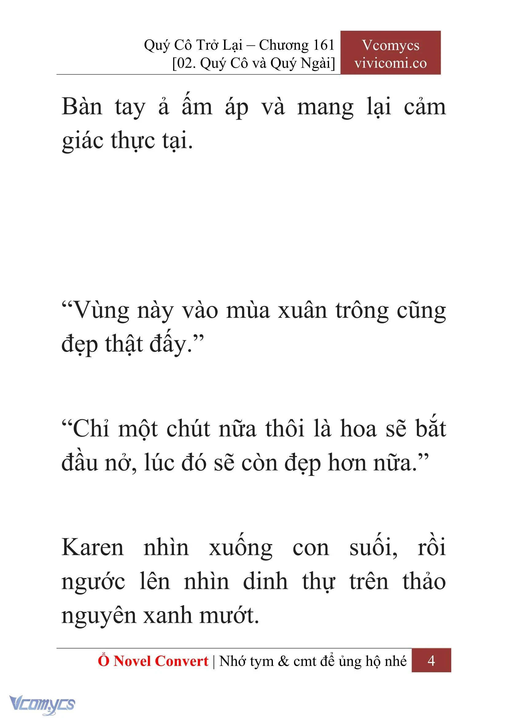 [Novel] Quý Cô Trở Lại Chapter  161 - 6