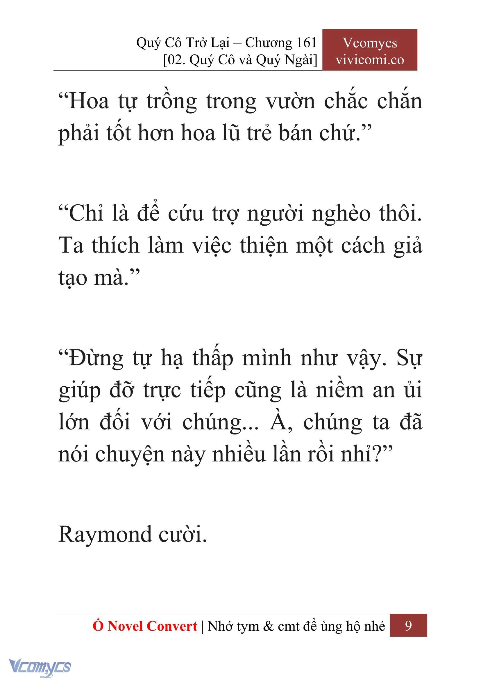 [Novel] Quý Cô Trở Lại Chapter  161 - 11