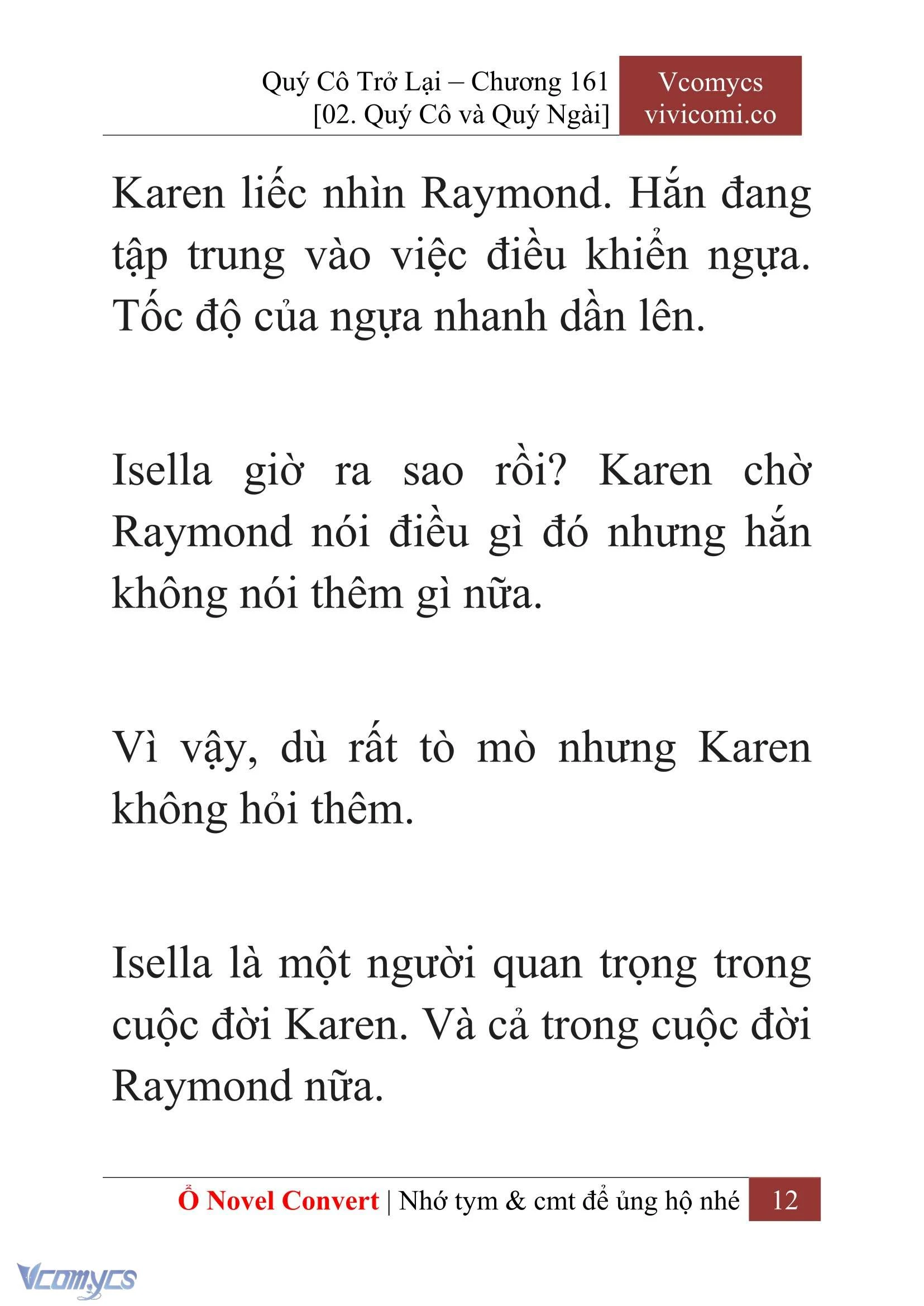 [Novel] Quý Cô Trở Lại Chapter  161 - 14