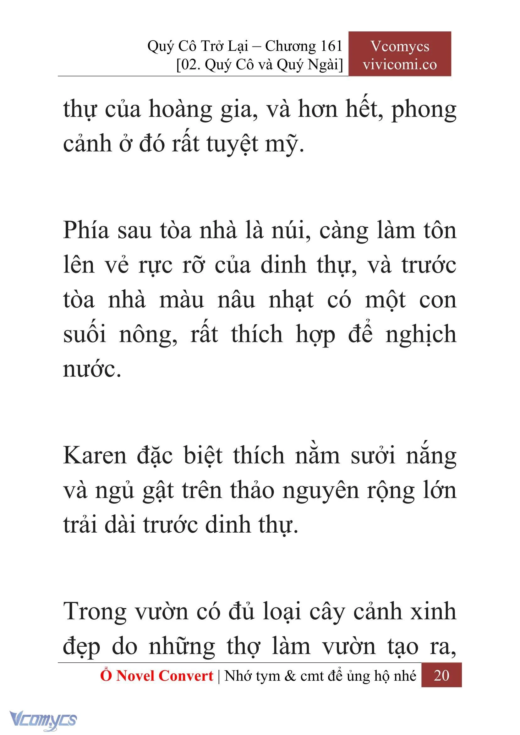 [Novel] Quý Cô Trở Lại Chapter  161 - 22