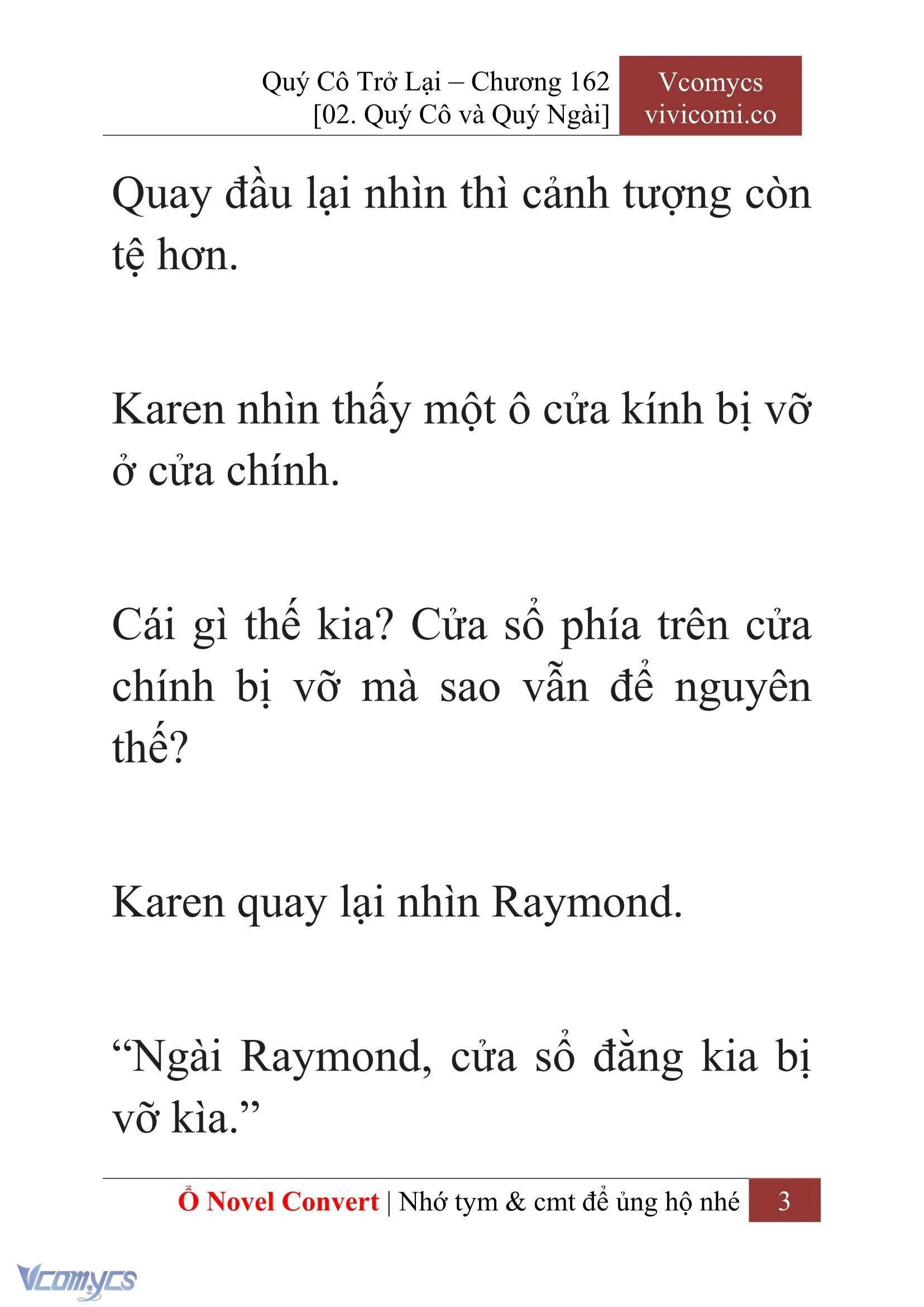 [Novel] Quý Cô Trở Lại Chapter  162 - 5