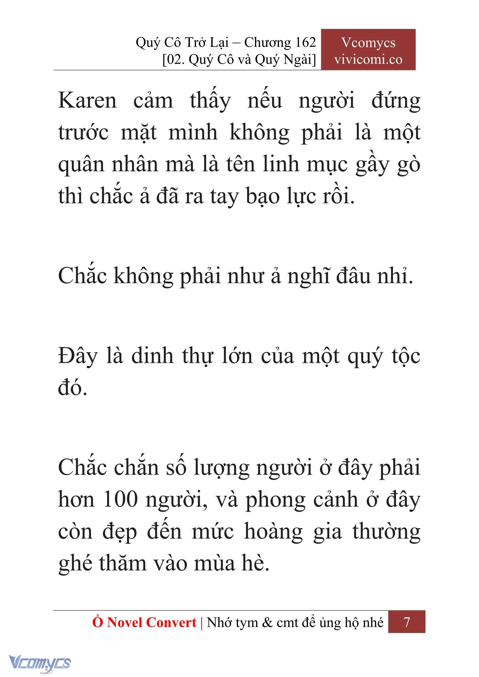 [Novel] Quý Cô Trở Lại Chapter  162 - 9