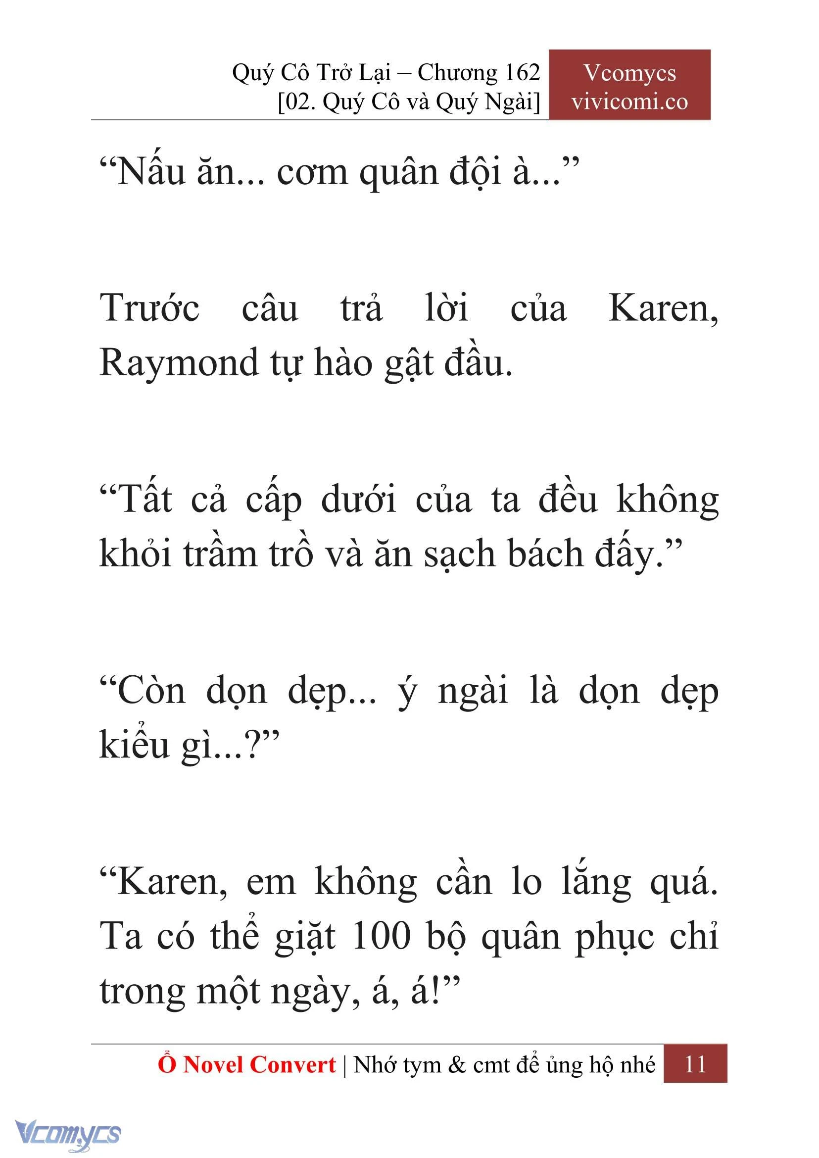 [Novel] Quý Cô Trở Lại Chapter  162 - 13