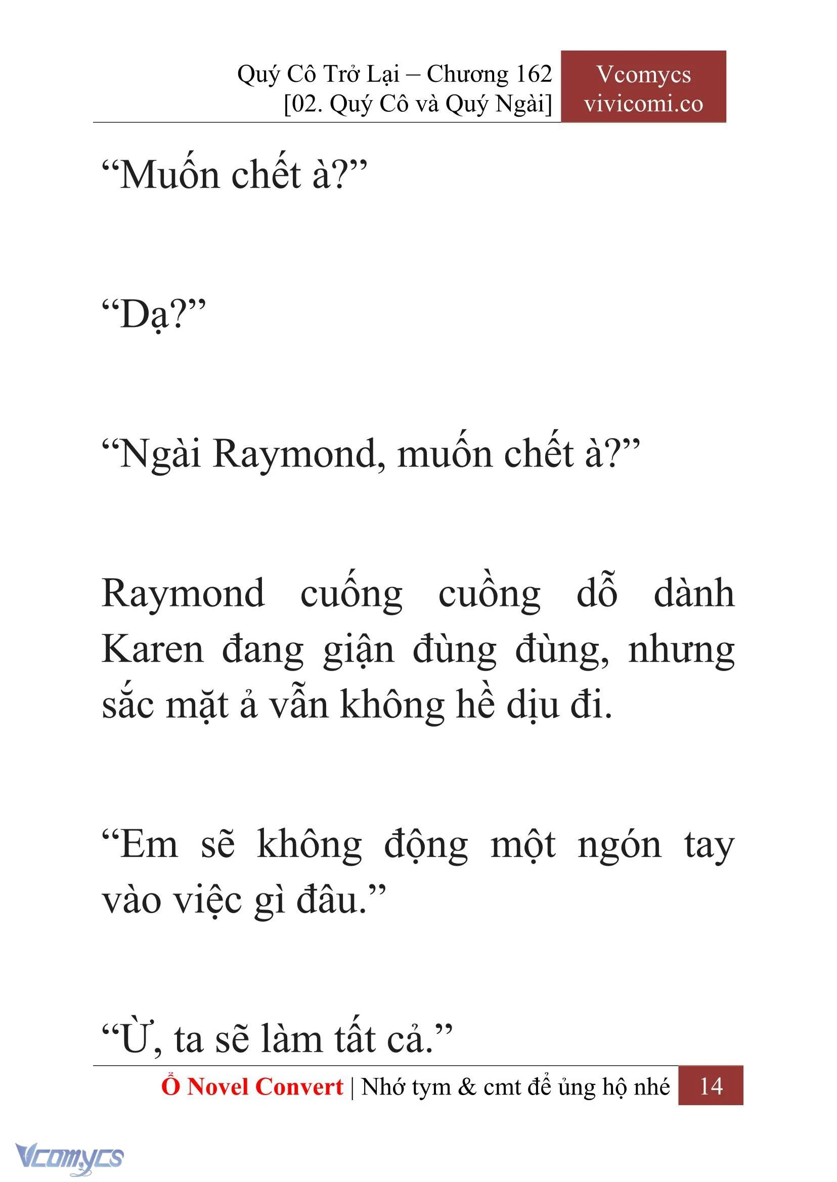[Novel] Quý Cô Trở Lại Chapter  162 - 16