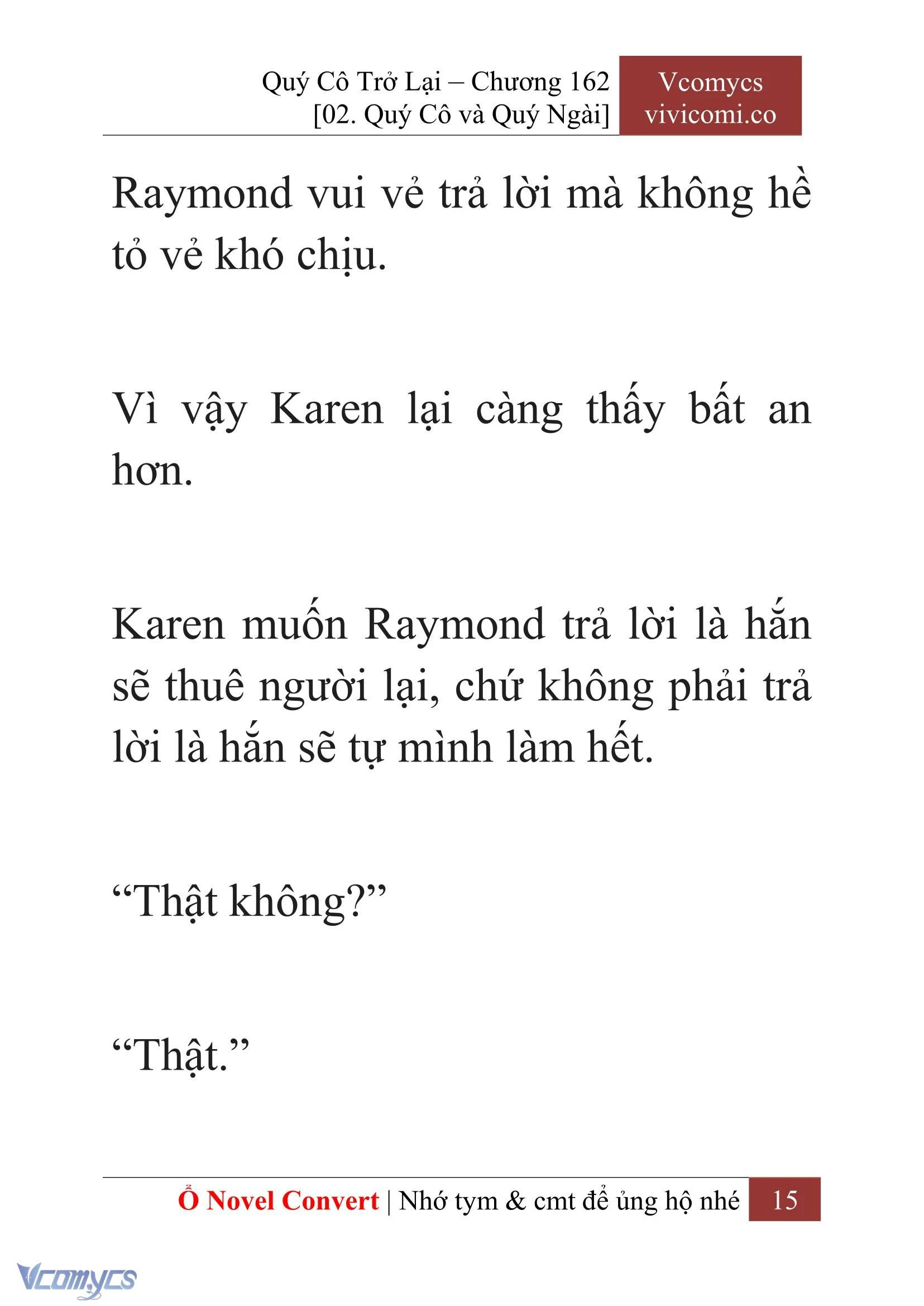 [Novel] Quý Cô Trở Lại Chapter  162 - 17