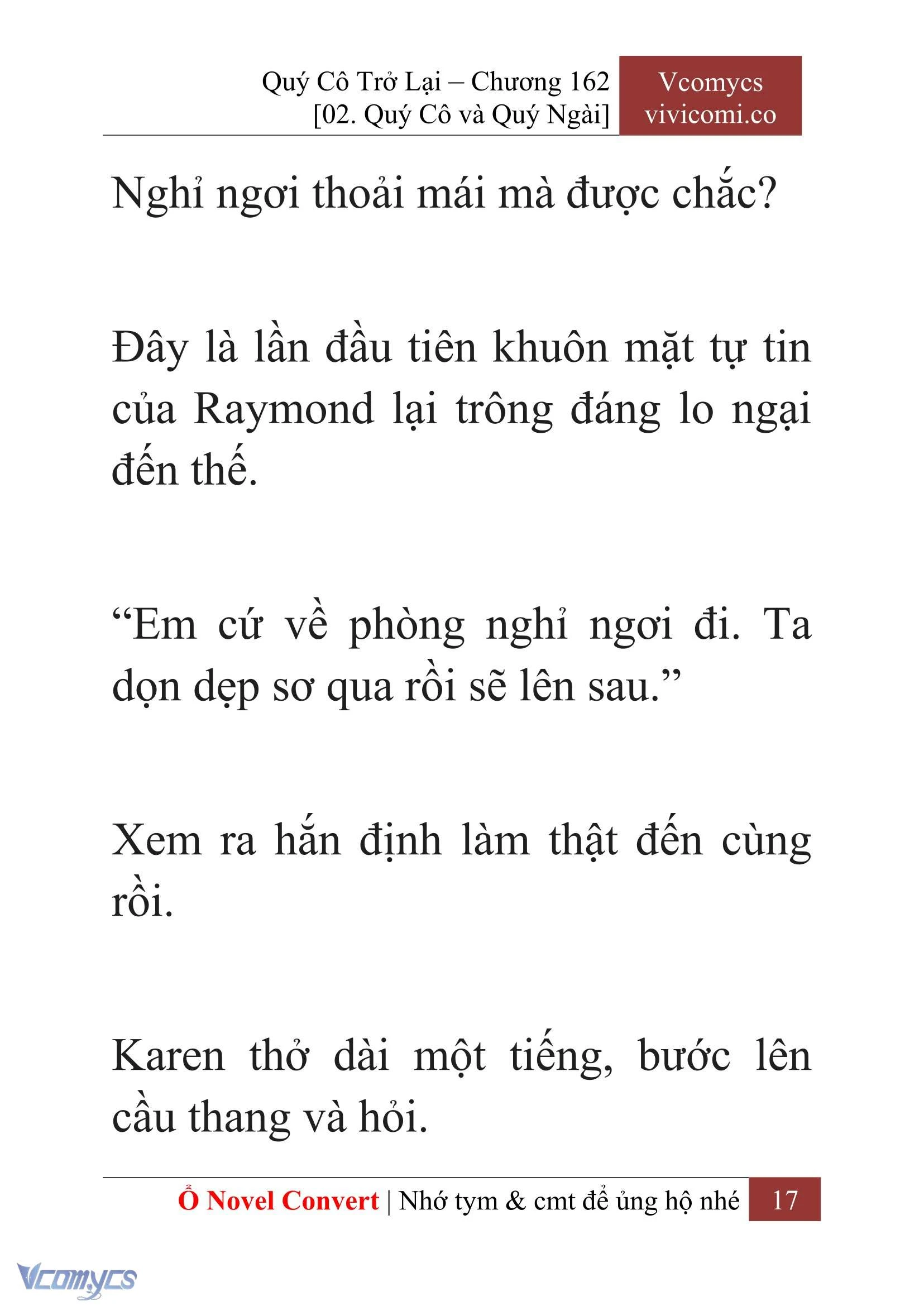 [Novel] Quý Cô Trở Lại Chapter  162 - 19