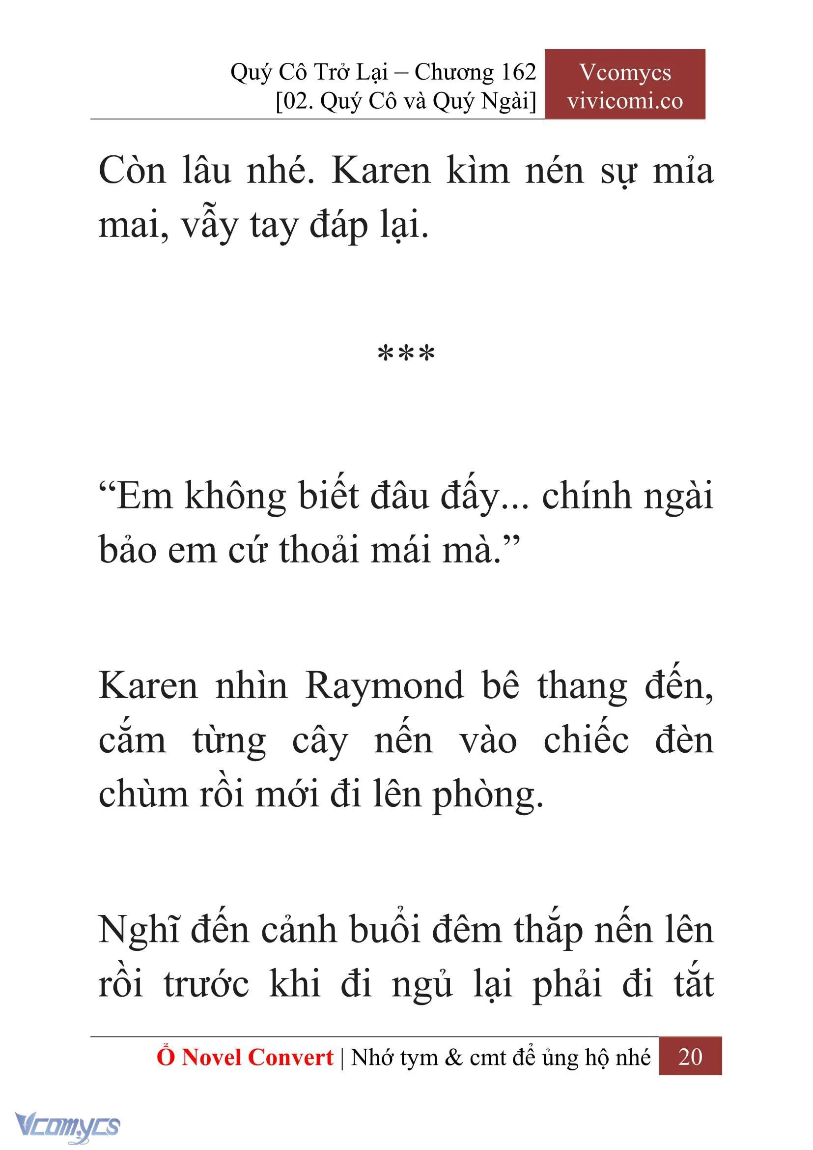 [Novel] Quý Cô Trở Lại Chapter  162 - 22