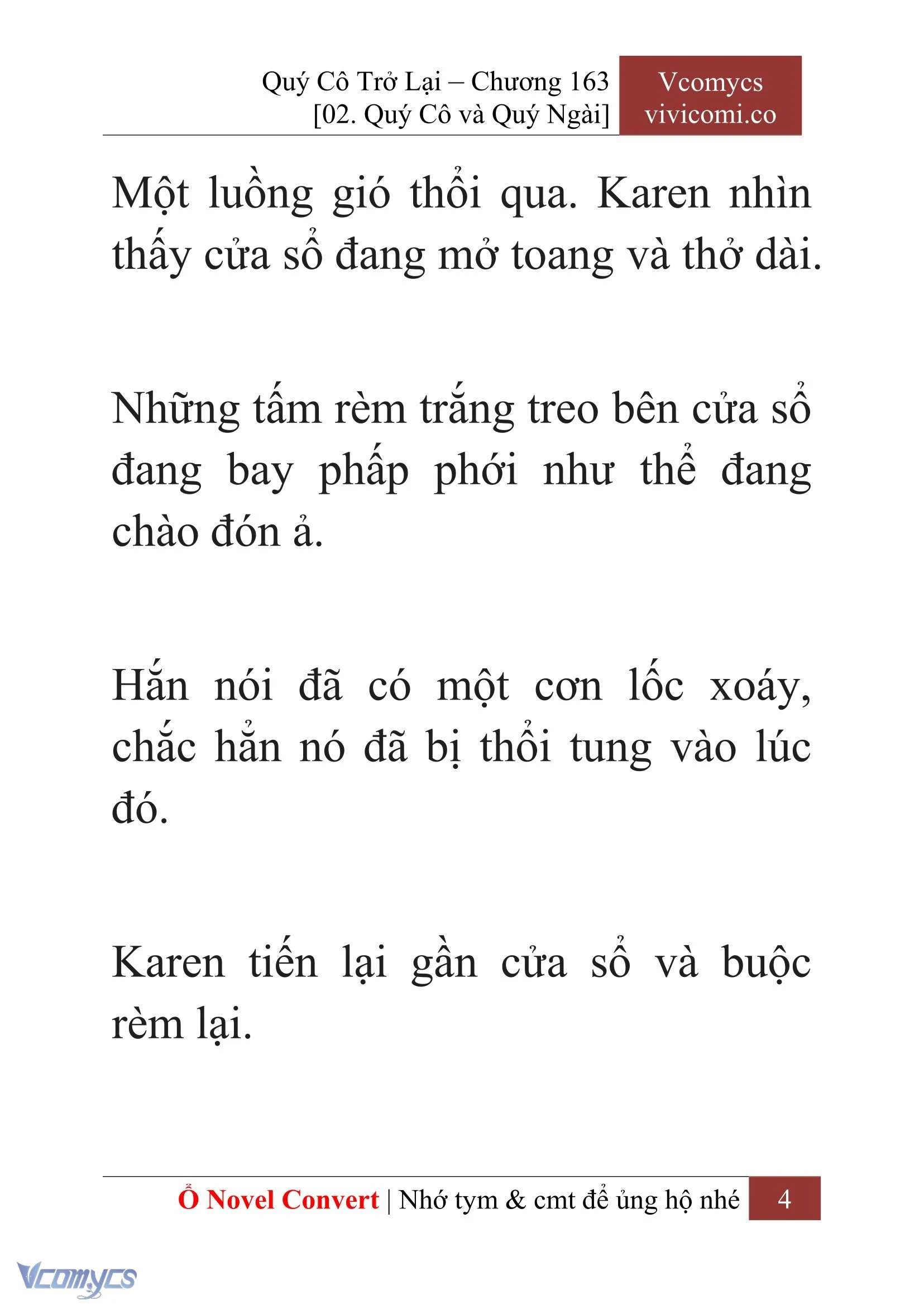 [Novel] Quý Cô Trở Lại Chapter  163 - 6