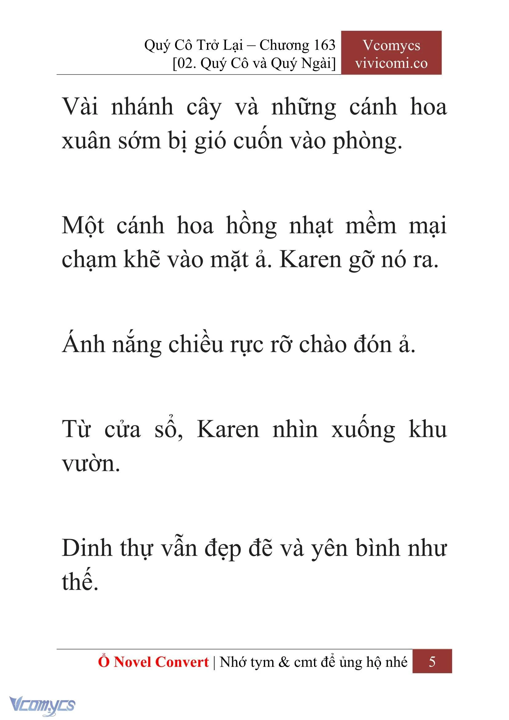 [Novel] Quý Cô Trở Lại Chapter  163 - 7