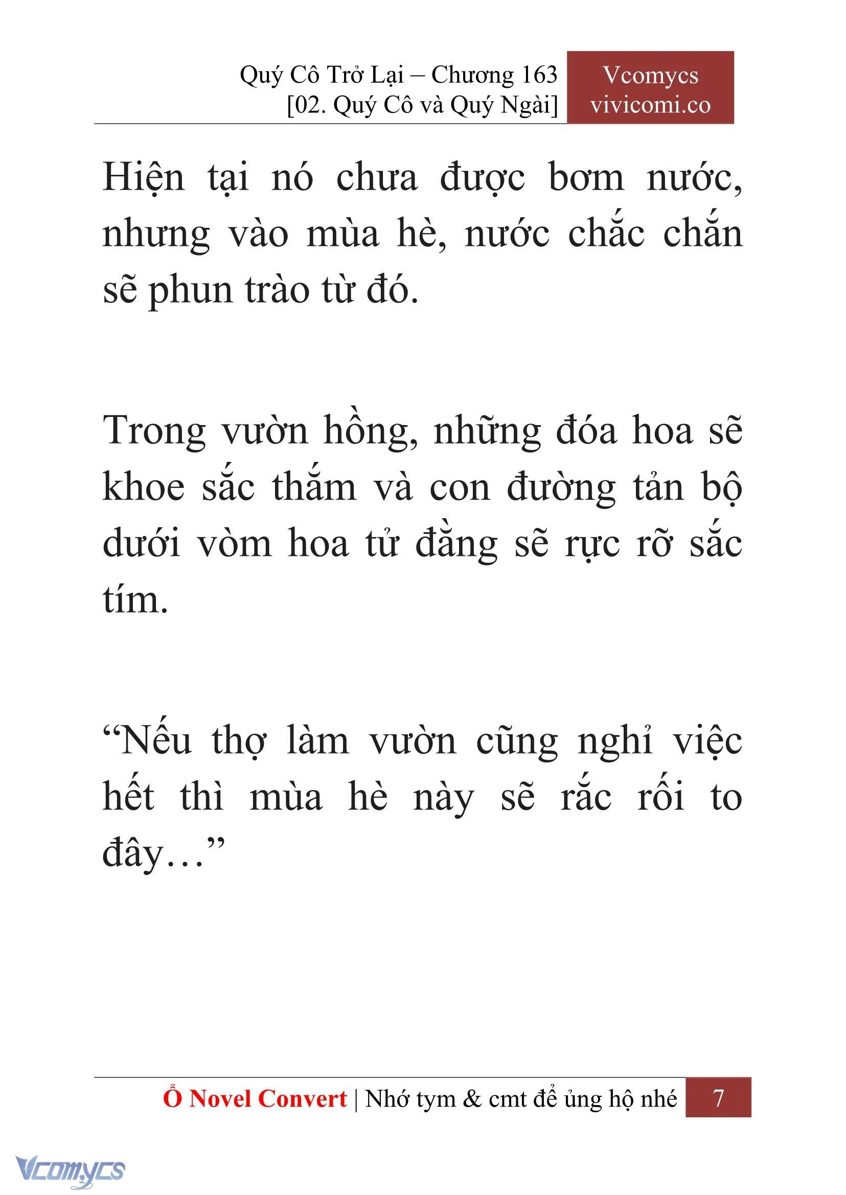 [Novel] Quý Cô Trở Lại Chapter  163 - 9