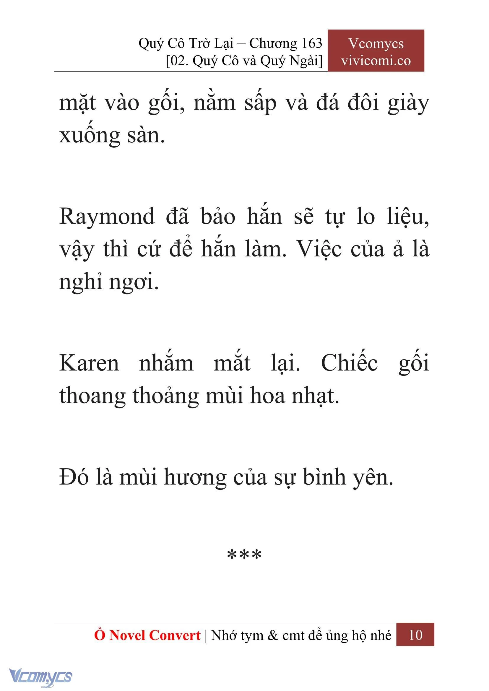 [Novel] Quý Cô Trở Lại Chapter  163 - 12