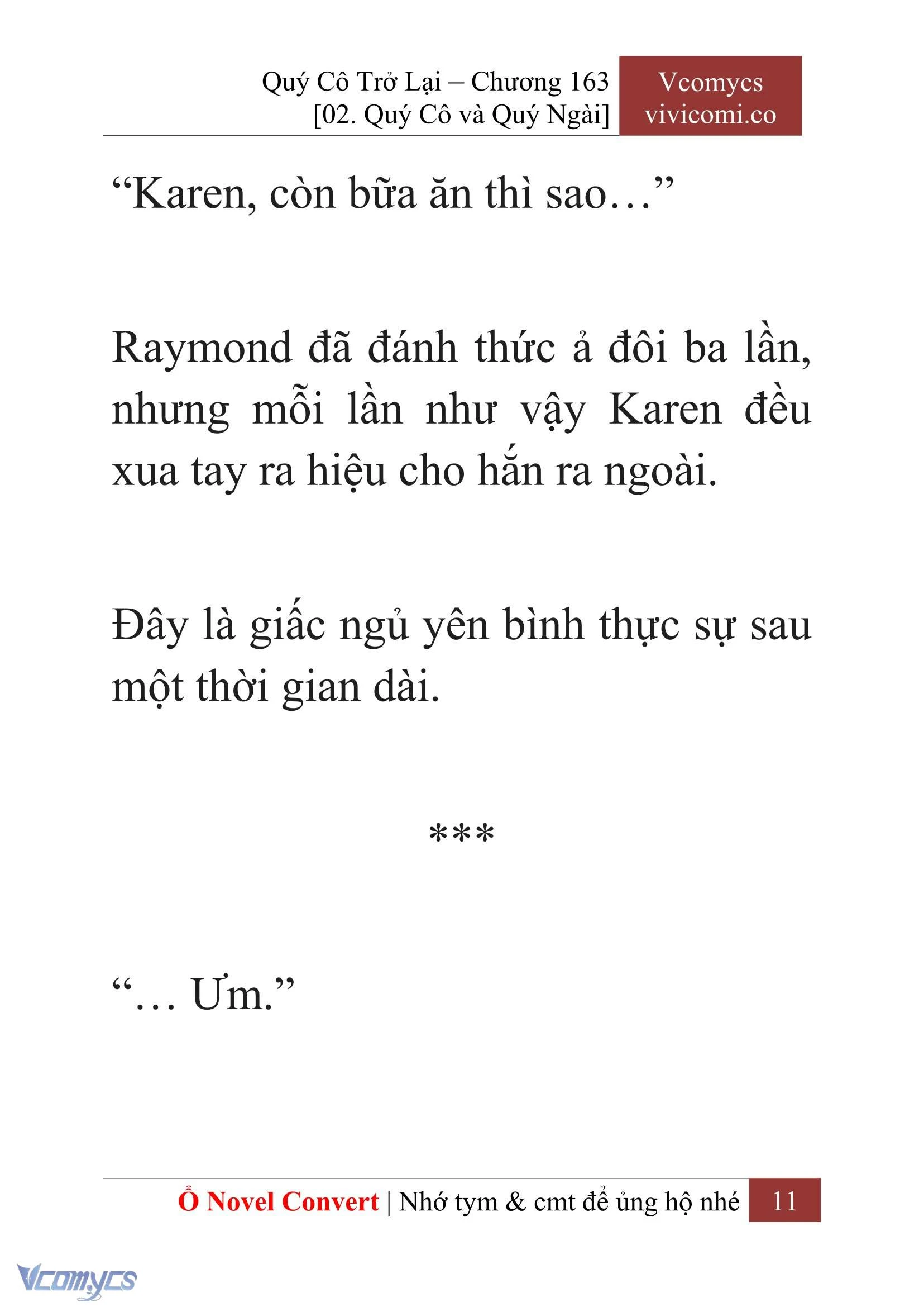 [Novel] Quý Cô Trở Lại Chapter  163 - 13