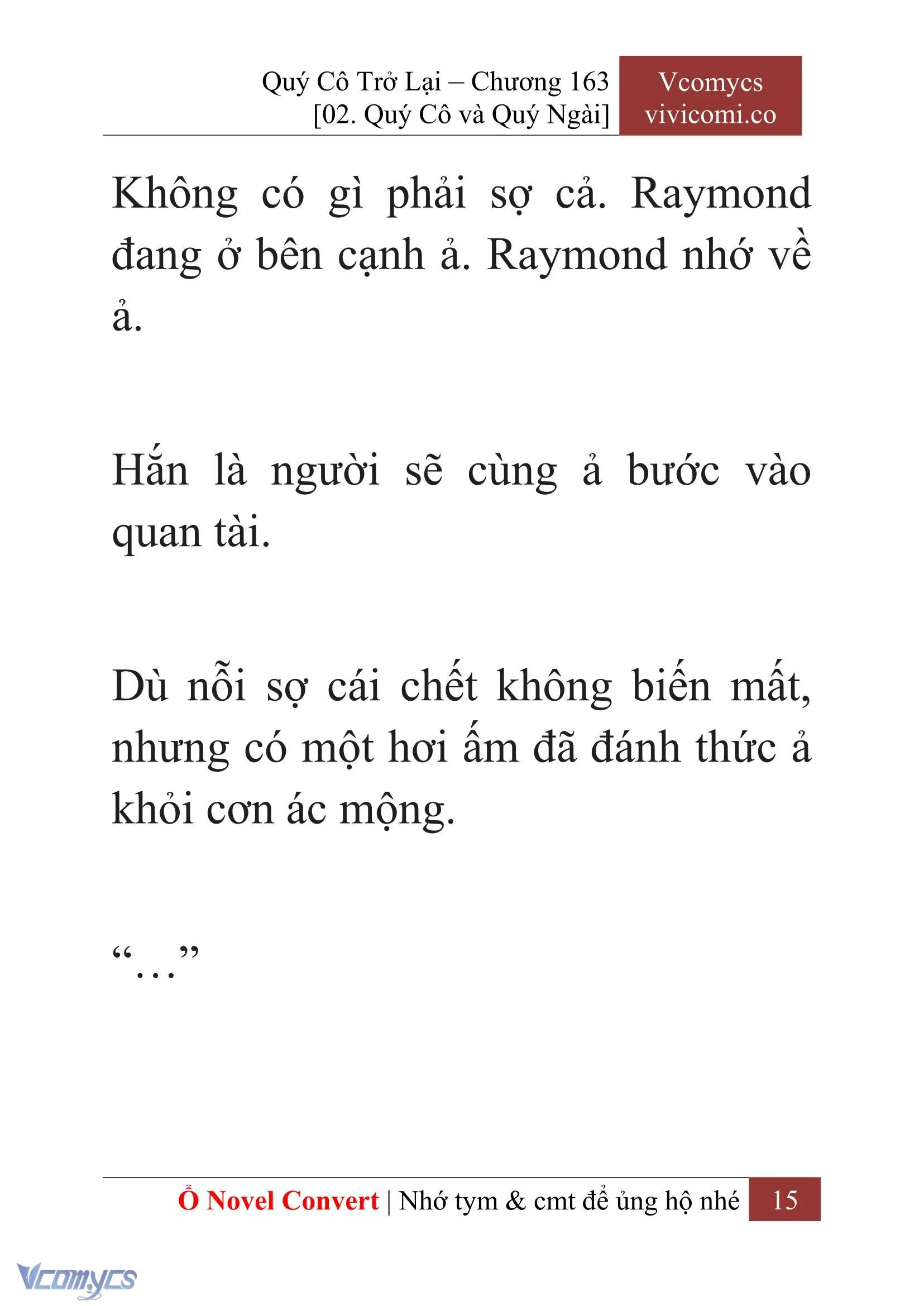 [Novel] Quý Cô Trở Lại Chapter  163 - 17