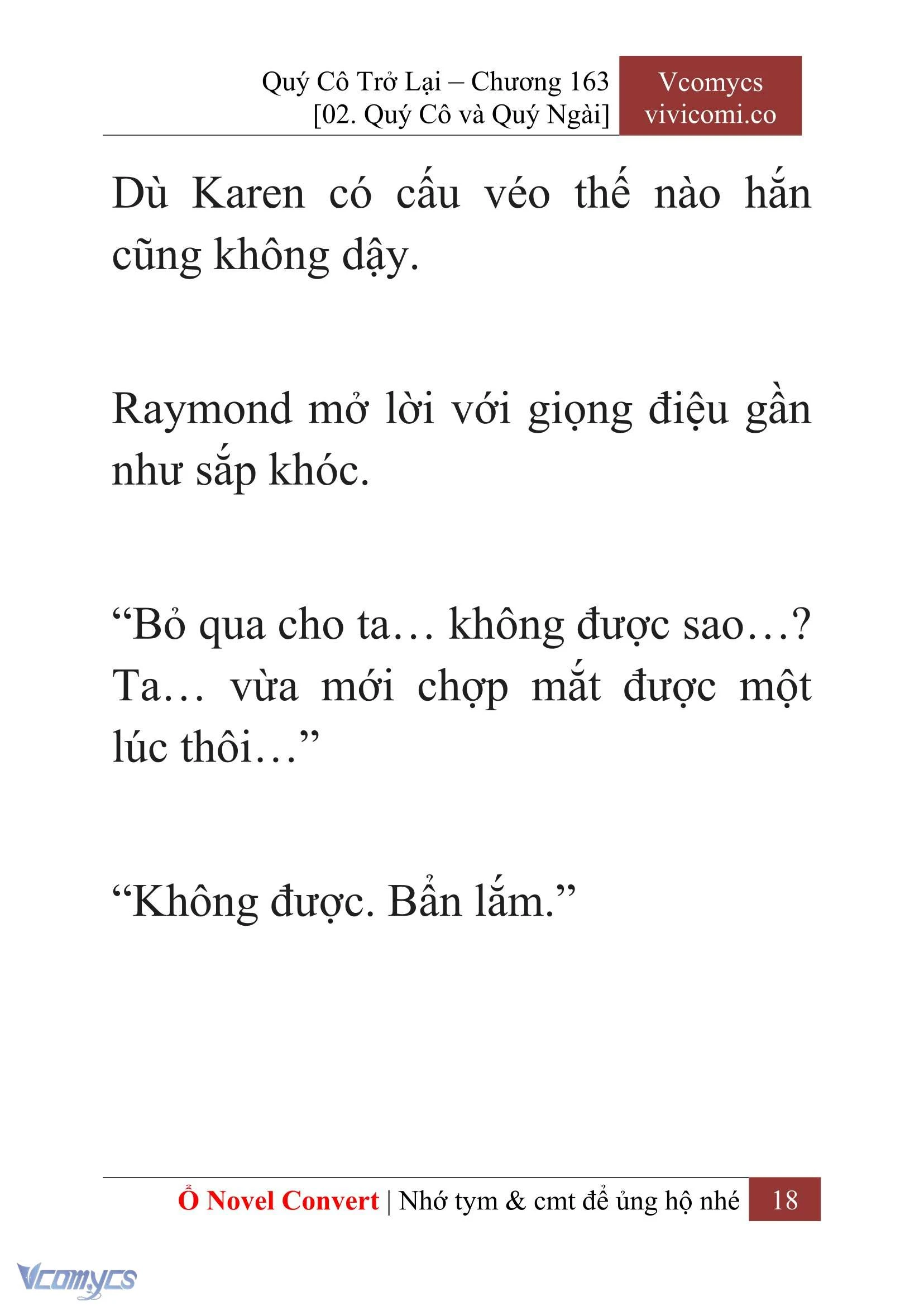 [Novel] Quý Cô Trở Lại Chapter  163 - 20