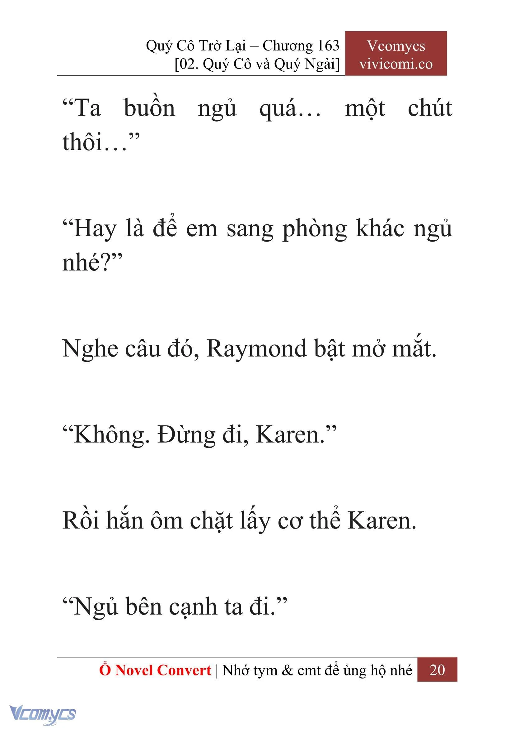 [Novel] Quý Cô Trở Lại Chapter  163 - 22