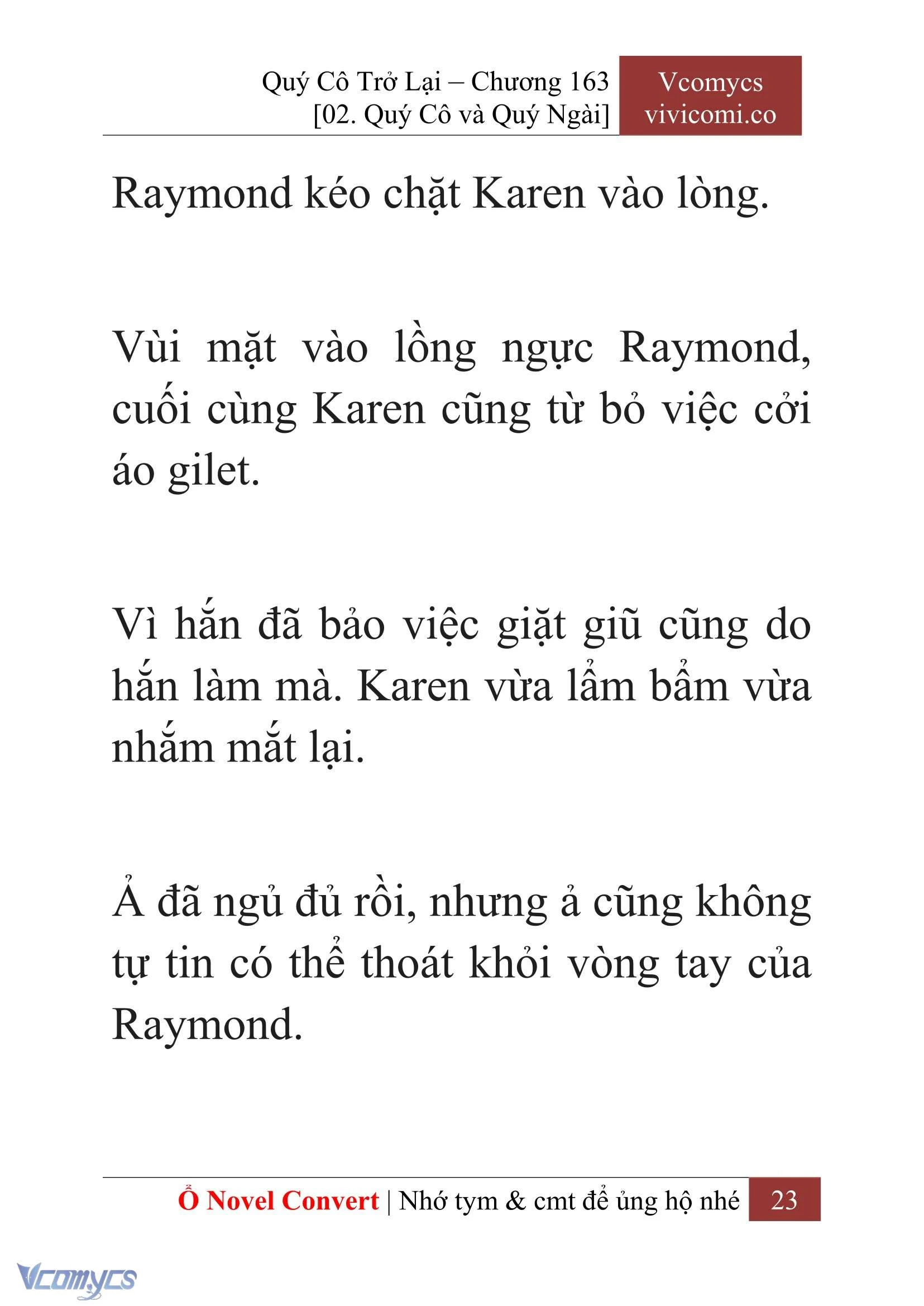 [Novel] Quý Cô Trở Lại Chapter  163 - 25