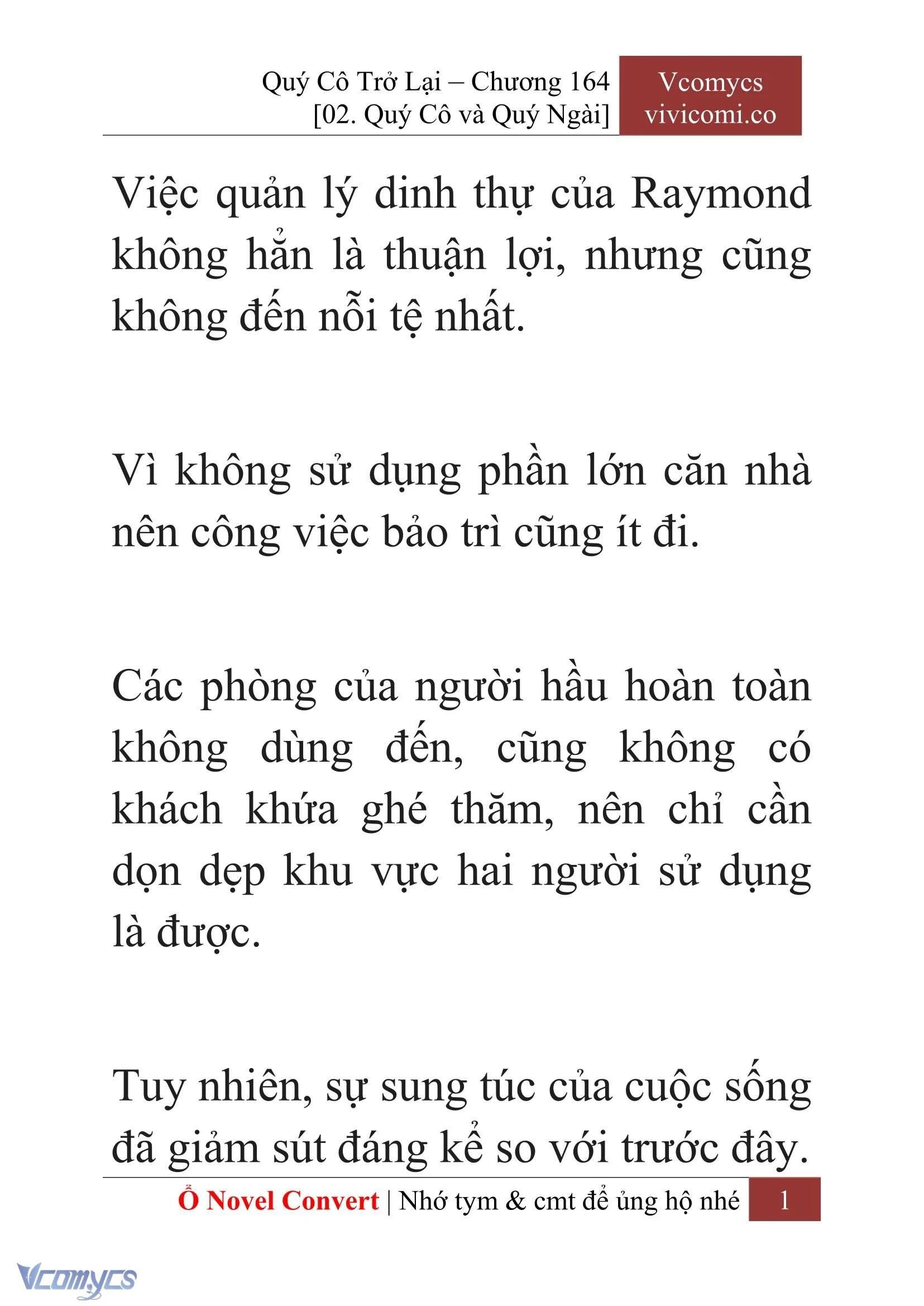 [Novel] Quý Cô Trở Lại Chapter  164 - 3