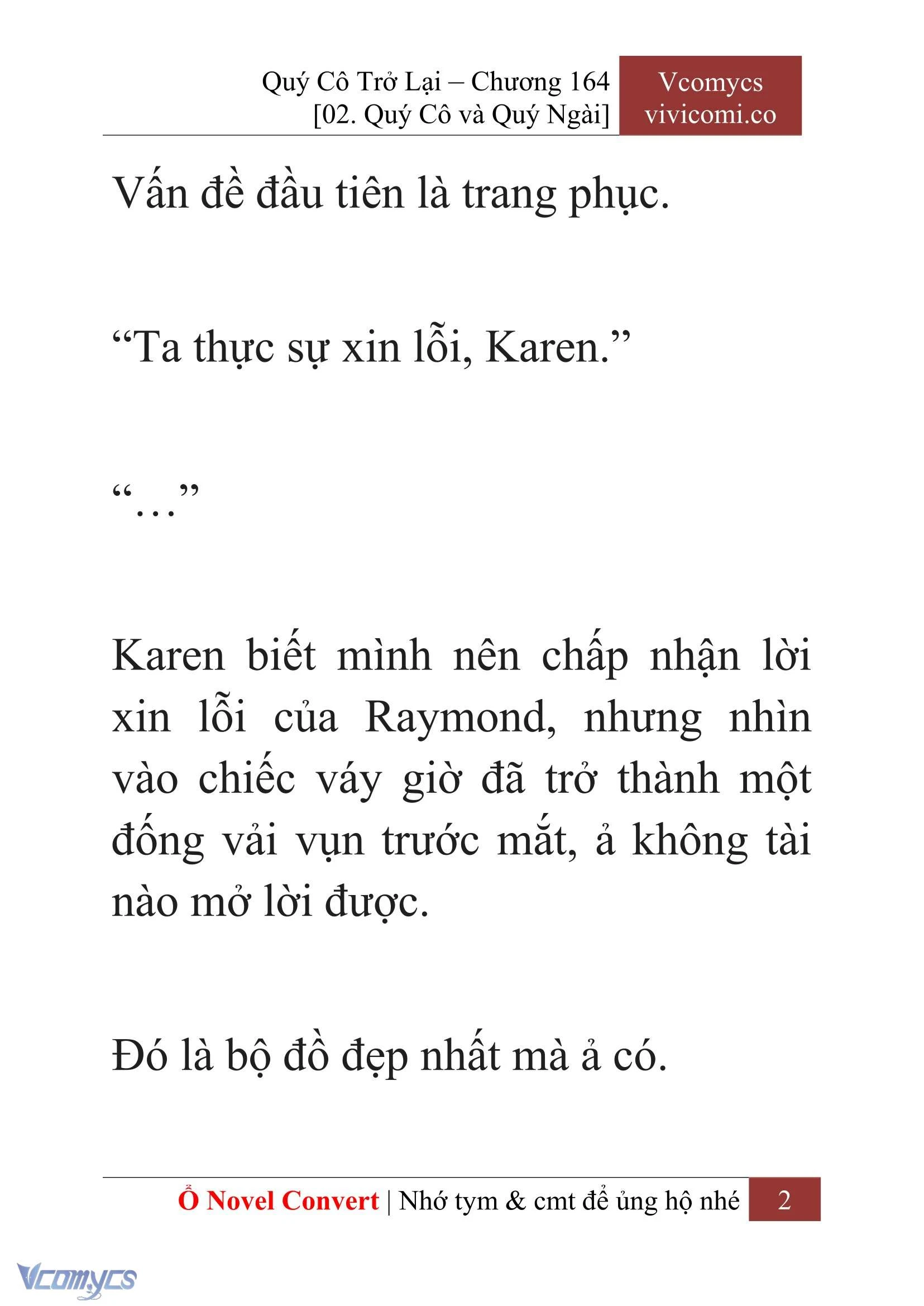 [Novel] Quý Cô Trở Lại Chapter  164 - 4