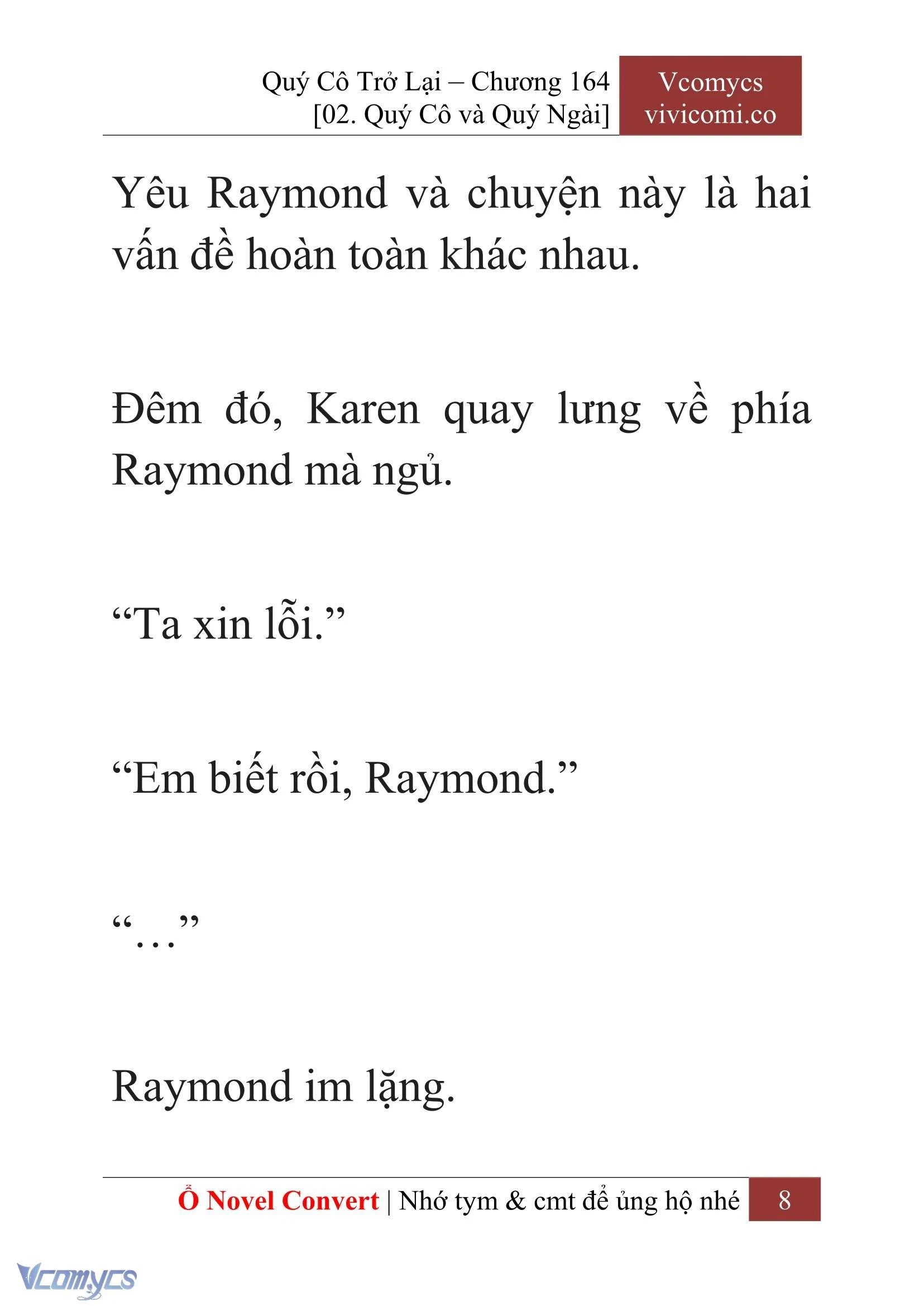 [Novel] Quý Cô Trở Lại Chapter  164 - 10