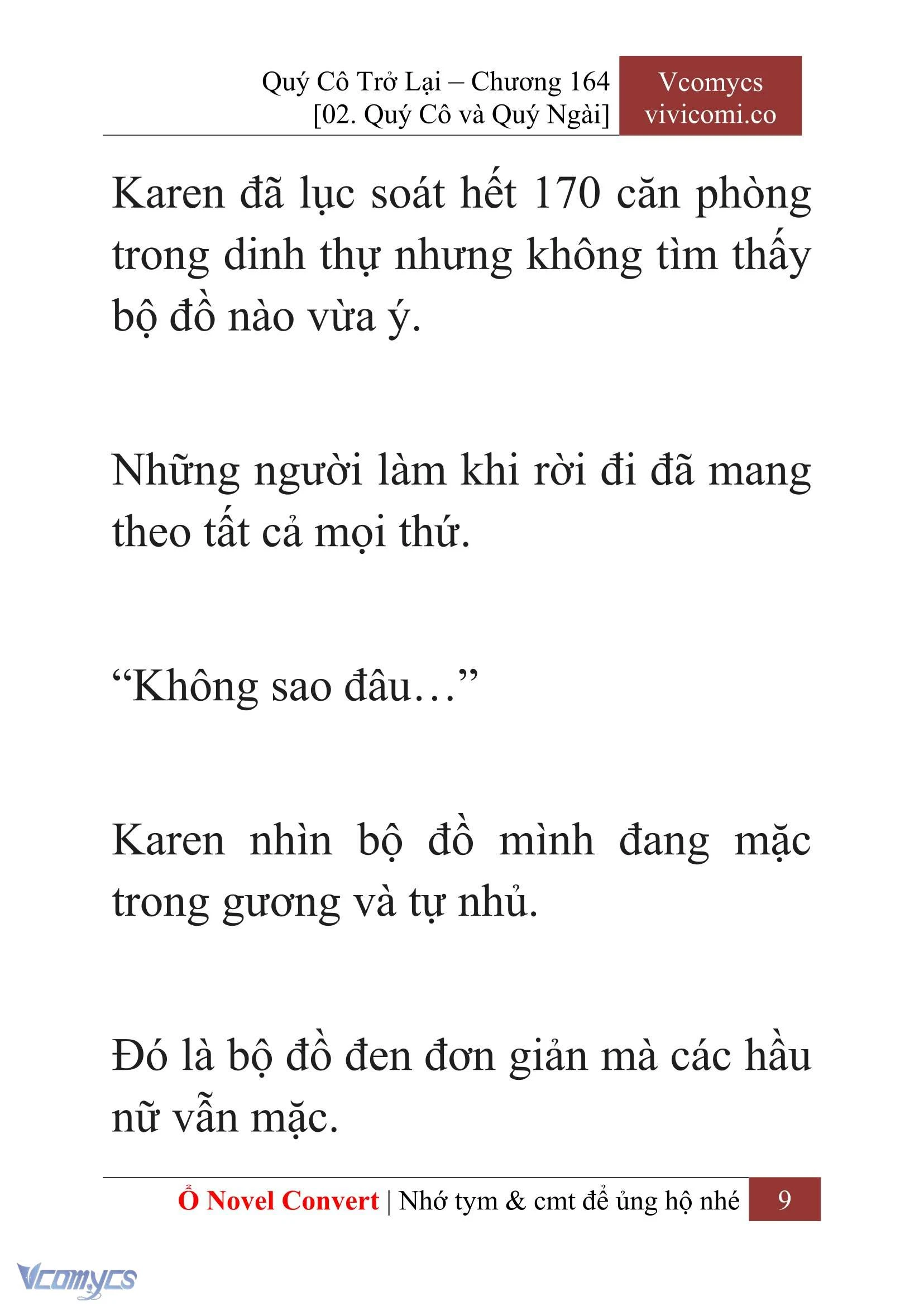 [Novel] Quý Cô Trở Lại Chapter  164 - 11