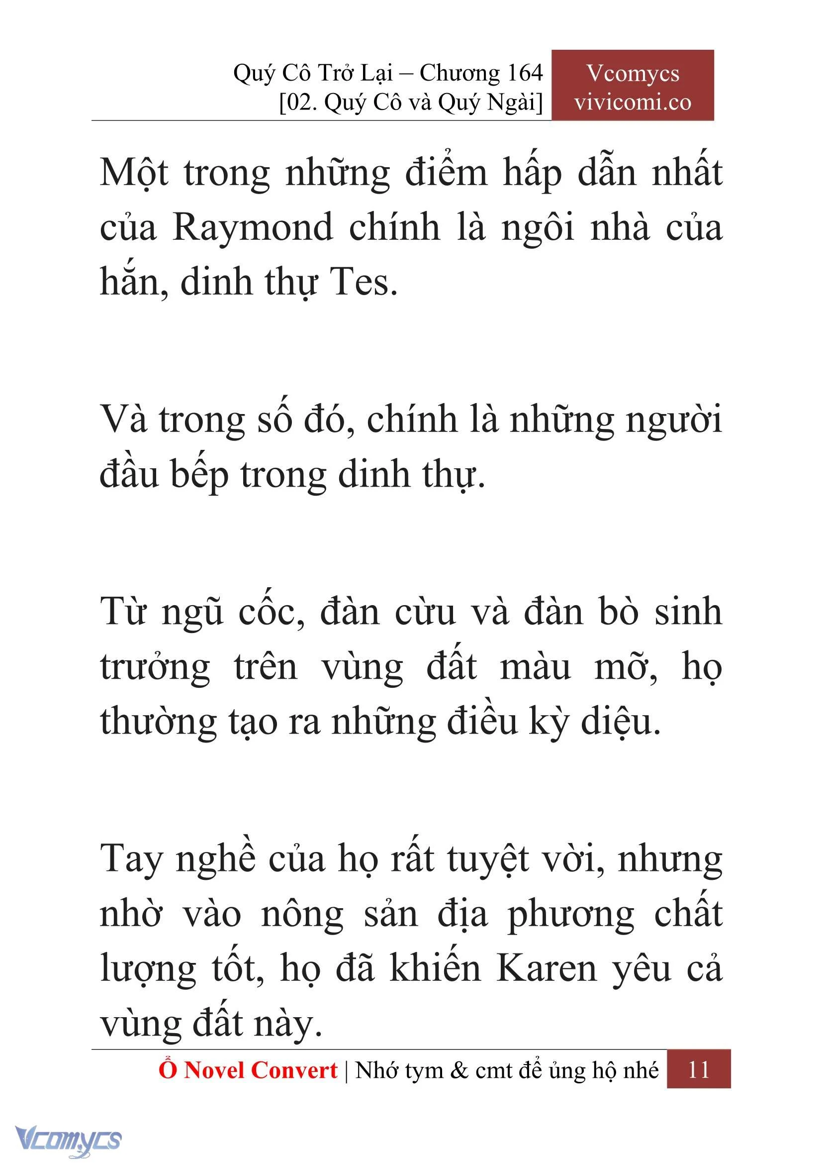 [Novel] Quý Cô Trở Lại Chapter  164 - 13