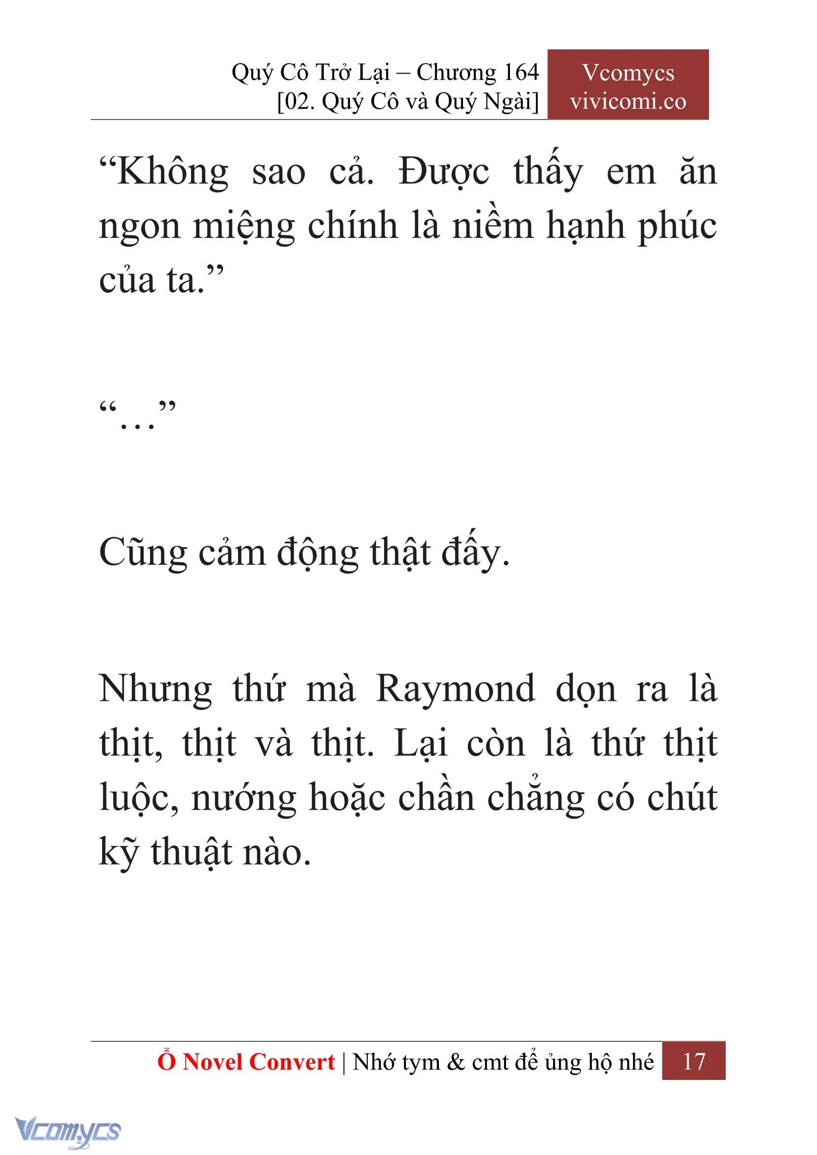 [Novel] Quý Cô Trở Lại Chapter  164 - 19
