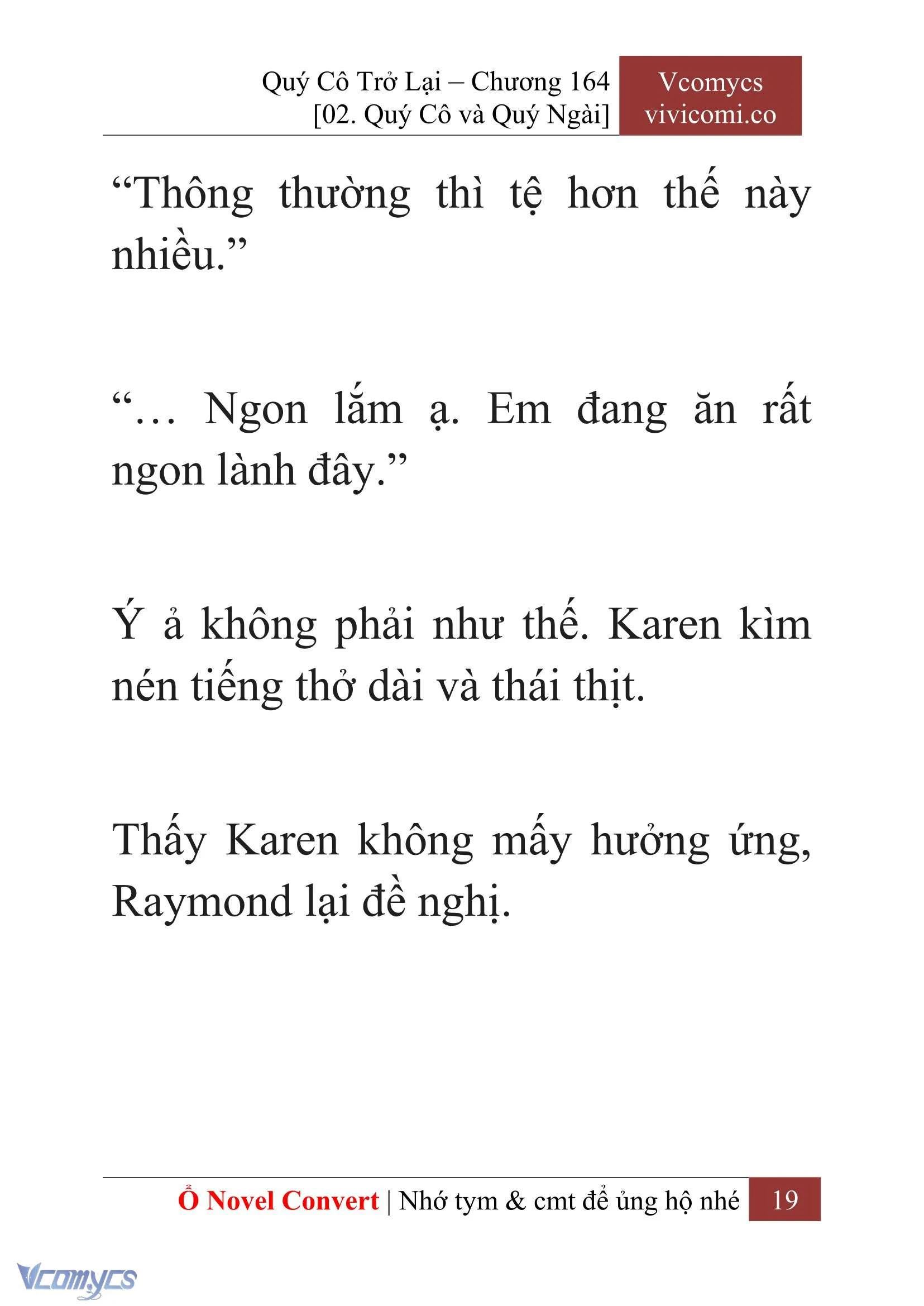 [Novel] Quý Cô Trở Lại Chapter  164 - 21