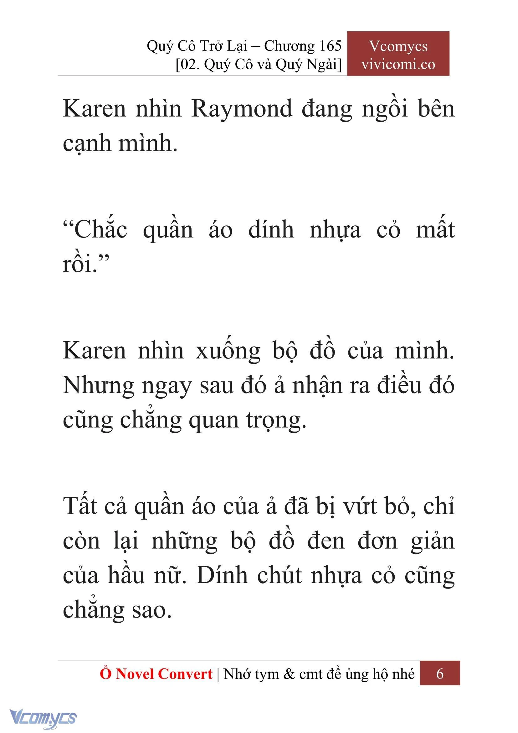[Novel] Quý Cô Trở Lại Chapter  165 - 8