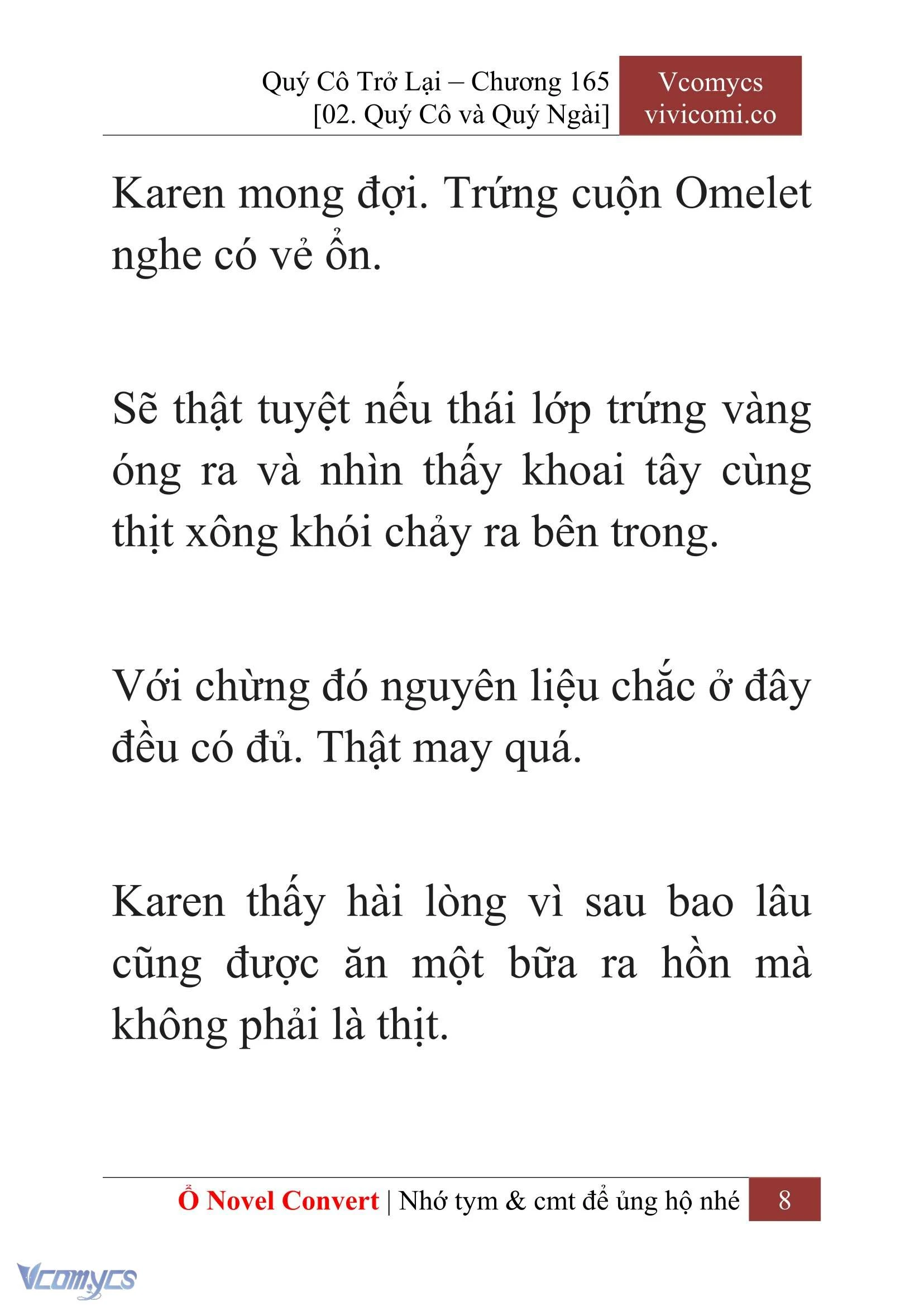[Novel] Quý Cô Trở Lại Chapter  165 - 10